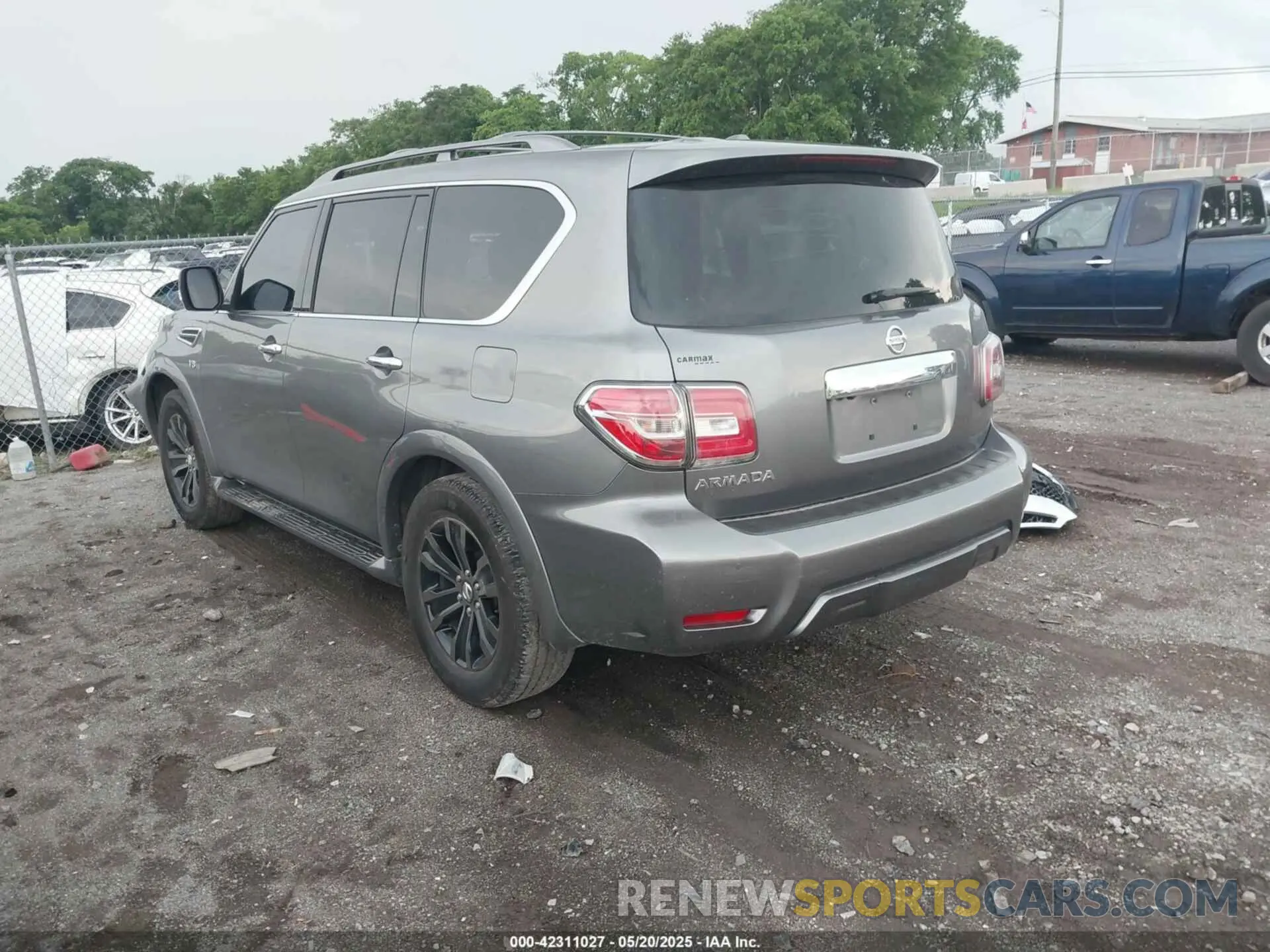 3 Фотография поврежденного автомобиля JN8AY2ND0L9105632 NISSAN ARMADA 2020
