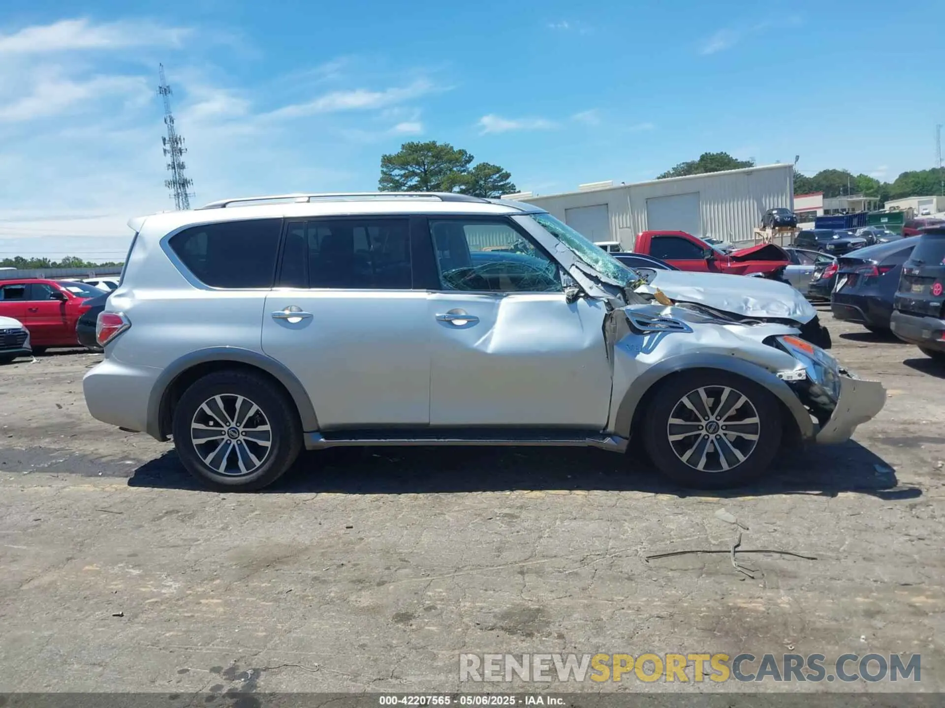 13 Фотография поврежденного автомобиля JN8AY2ND1L9108880 NISSAN ARMADA 2020