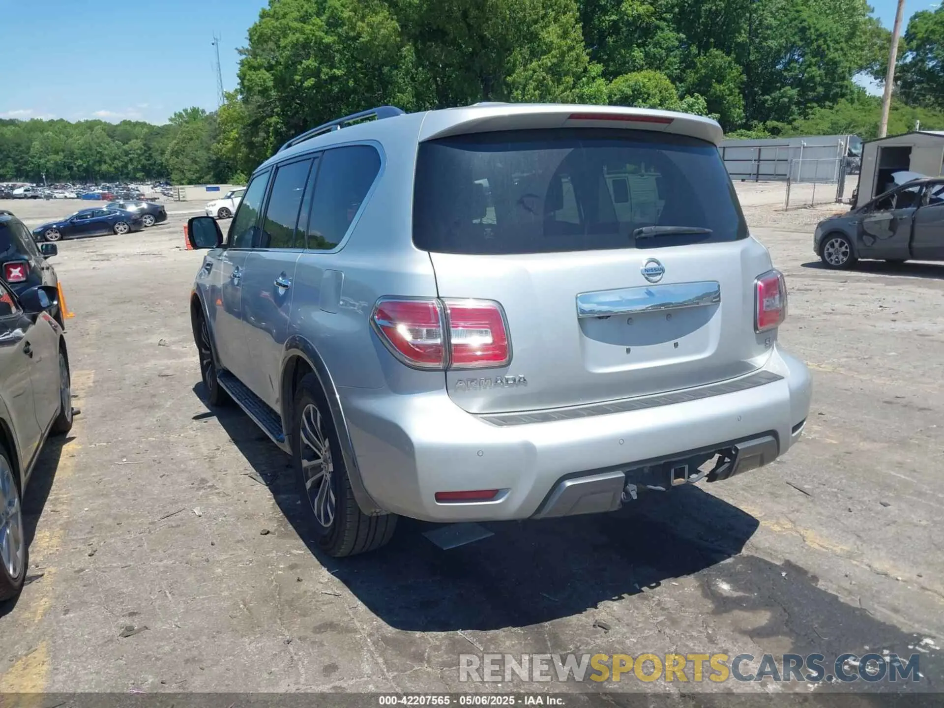 3 Фотография поврежденного автомобиля JN8AY2ND1L9108880 NISSAN ARMADA 2020