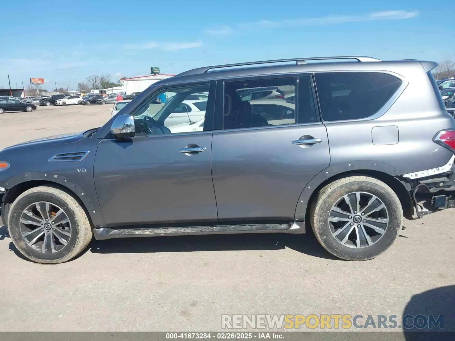15 Photograph of a damaged car JN8AY2ND2L9110735 NISSAN ARMADA 2020