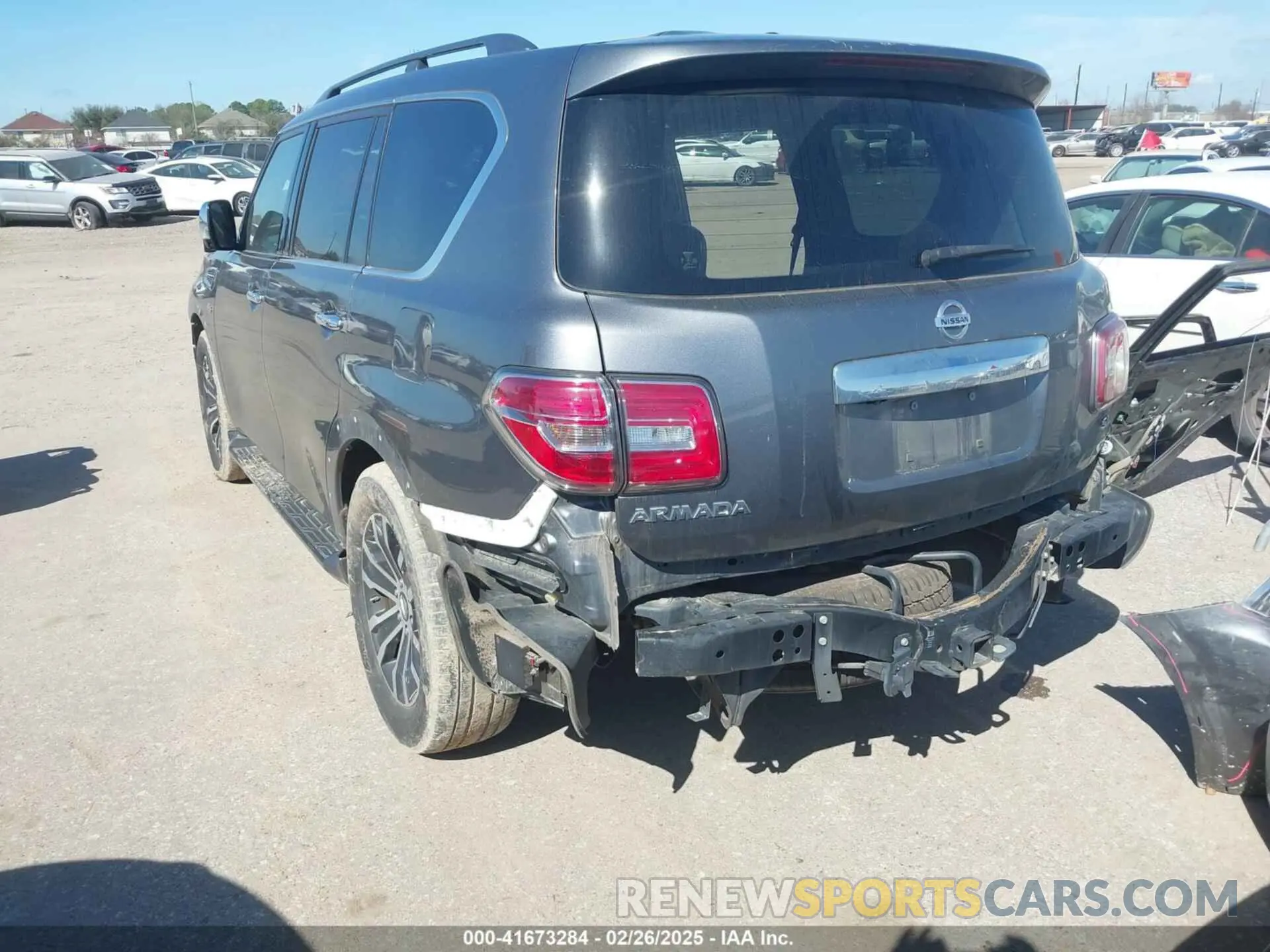 3 Photograph of a damaged car JN8AY2ND2L9110735 NISSAN ARMADA 2020