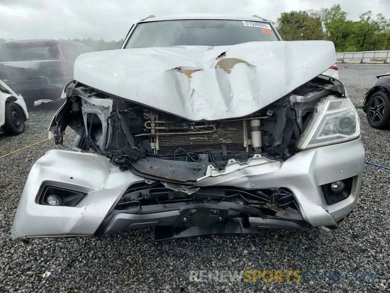 5 Photograph of a damaged car JN8AY2ND2LX017886 NISSAN ARMADA 2020