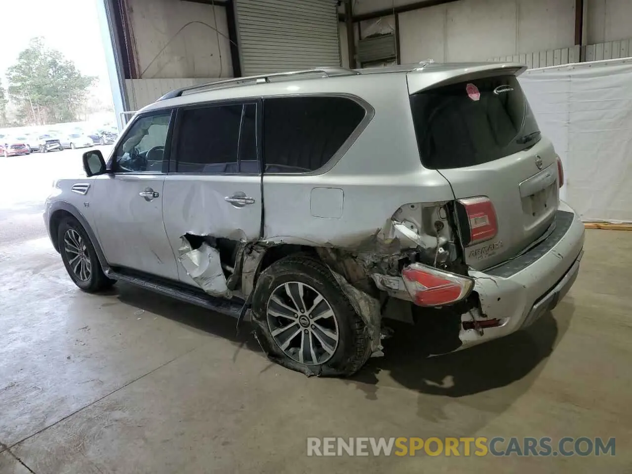 2 Photograph of a damaged car JN8AY2ND5L9110499 NISSAN ARMADA 2020