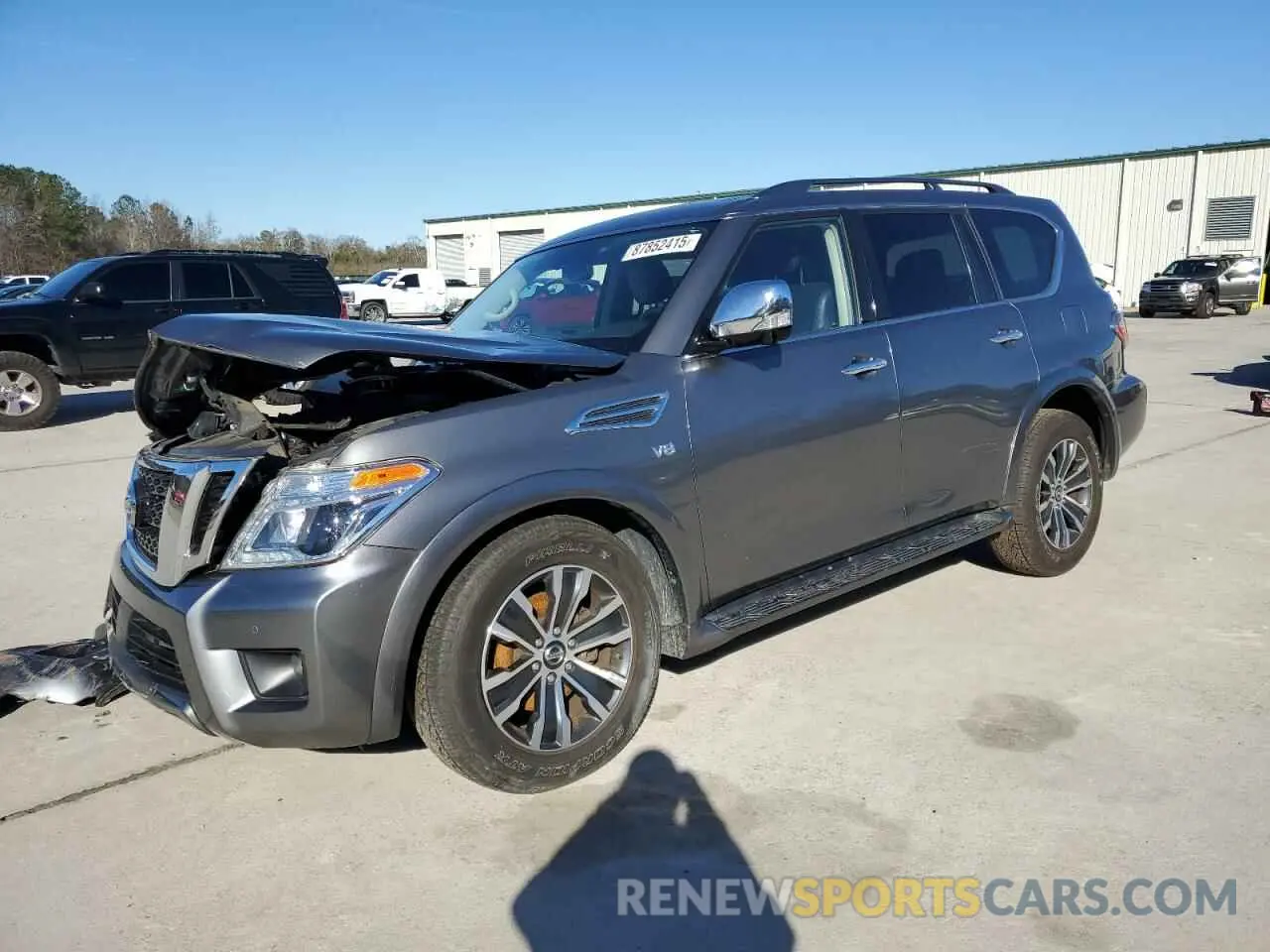 1 Фотография поврежденного автомобиля JN8AY2ND5LX015839 NISSAN ARMADA 2020