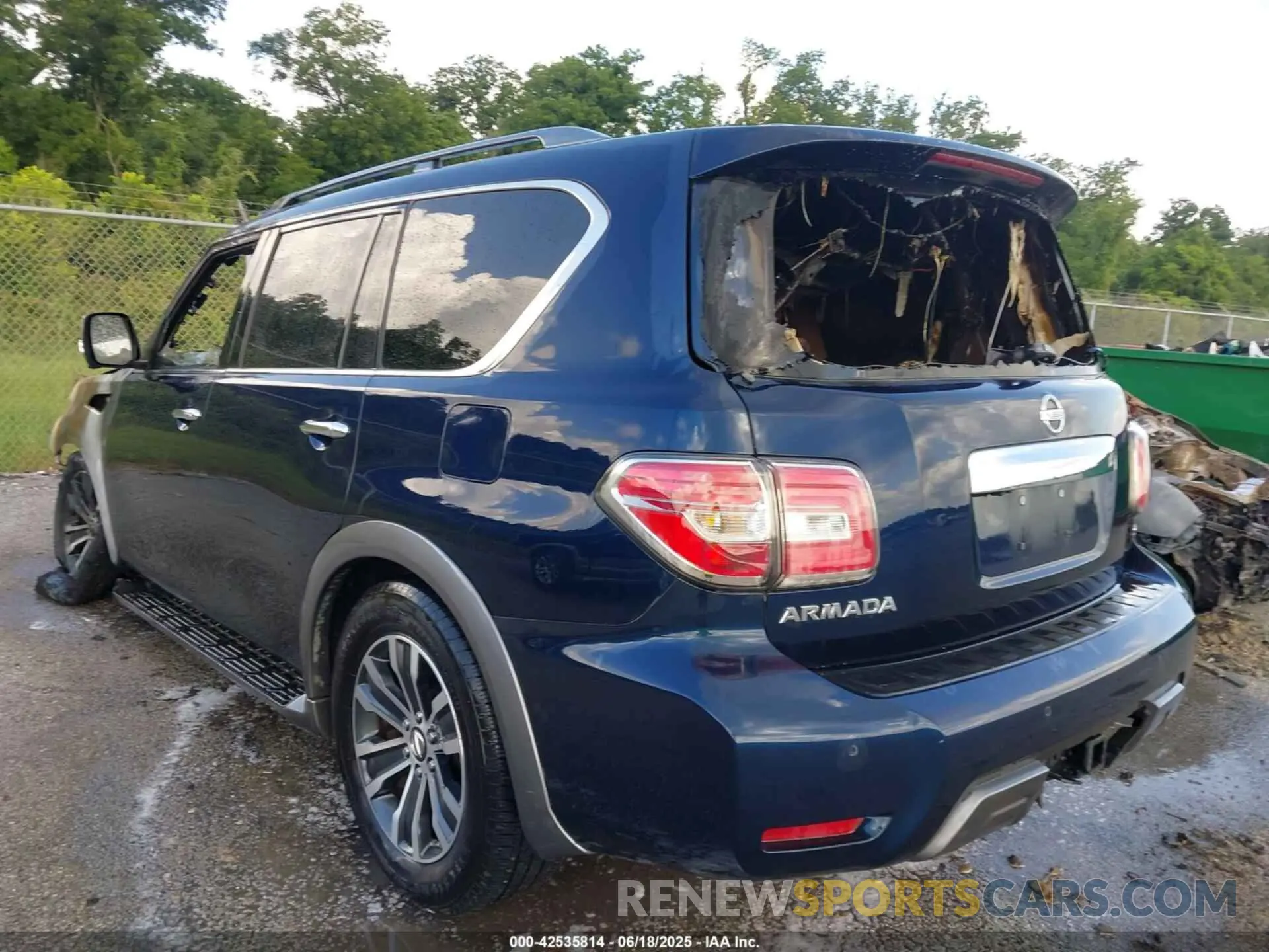 3 Фотография поврежденного автомобиля JN8AY2ND5LX017011 NISSAN ARMADA 2020