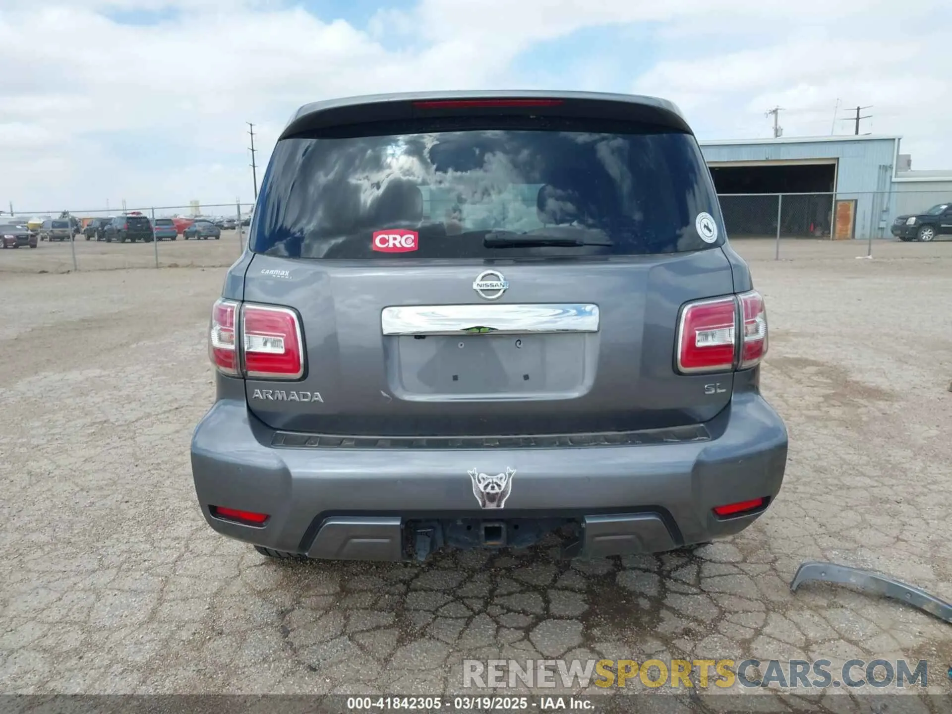 17 Фотография поврежденного автомобиля JN8AY2ND5LX017896 NISSAN ARMADA 2020