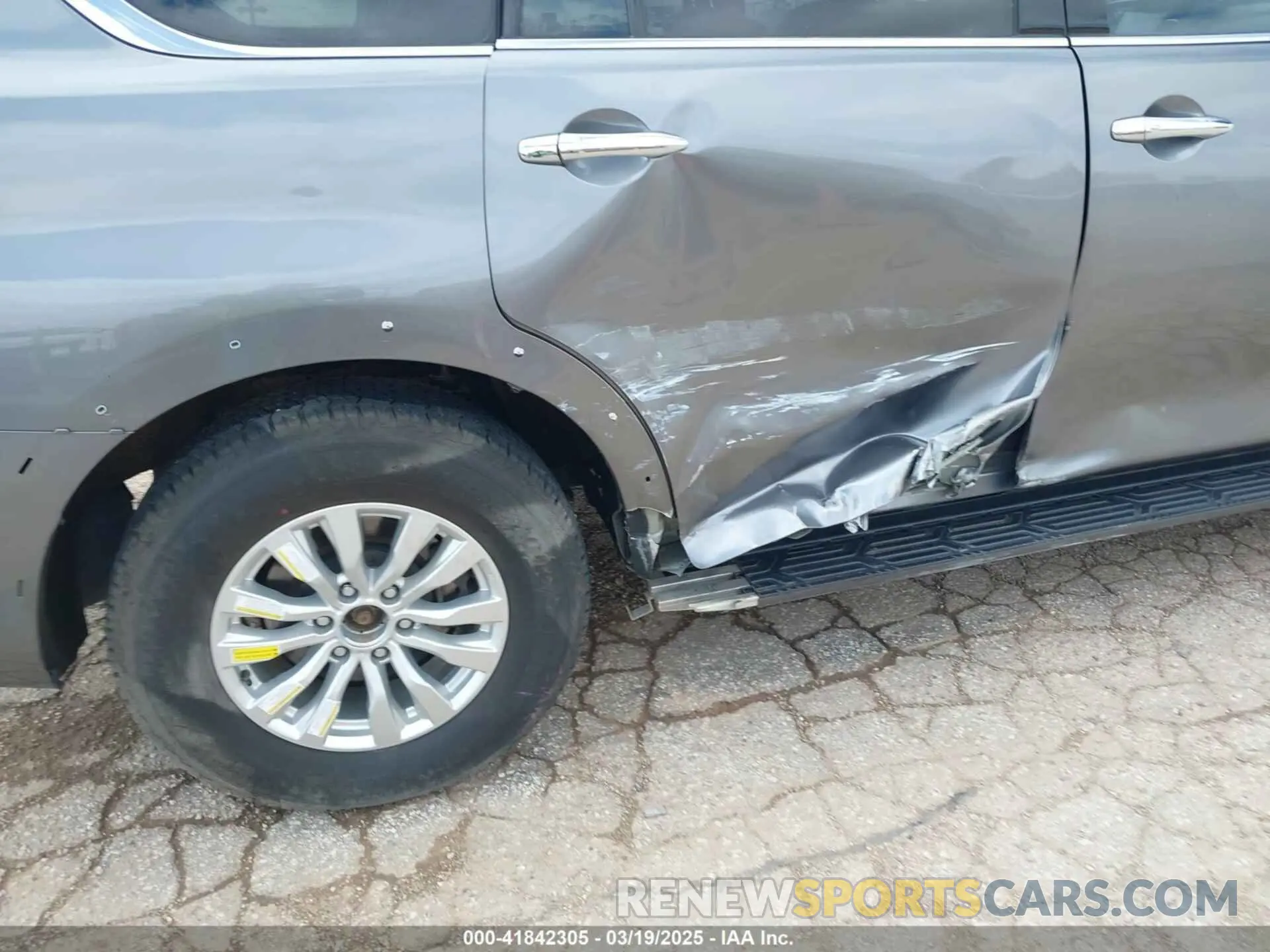 6 Фотография поврежденного автомобиля JN8AY2ND5LX017896 NISSAN ARMADA 2020