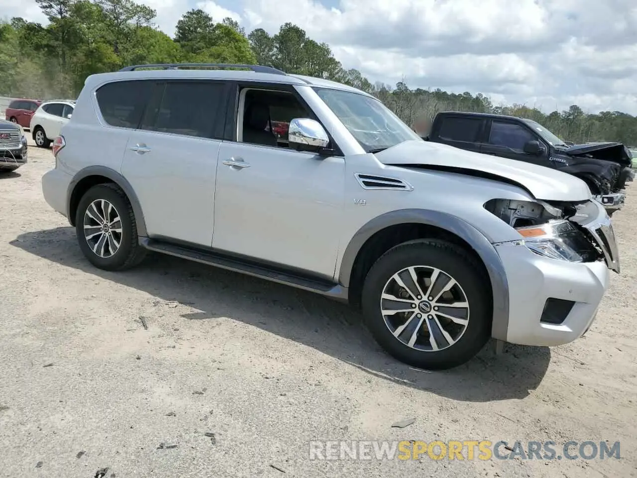 4 Photograph of a damaged car JN8AY2ND6L9109622 NISSAN ARMADA 2020