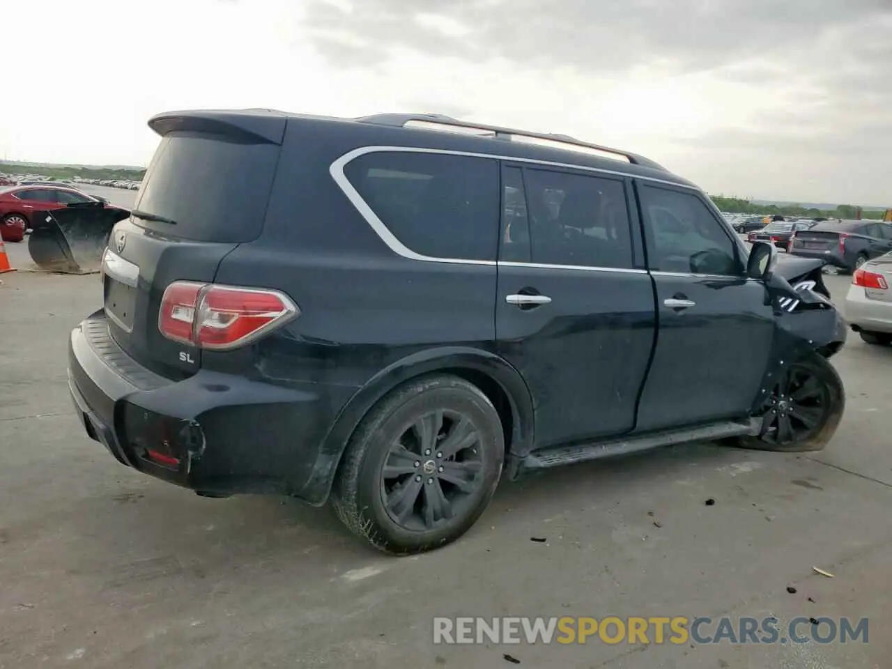 3 Photograph of a damaged car JN8AY2ND6L9111922 NISSAN ARMADA 2020