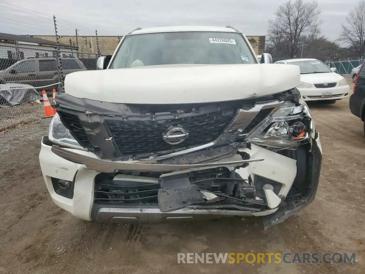 5 Photograph of a damaged car JN8AY2ND6L9112195 NISSAN ARMADA 2020