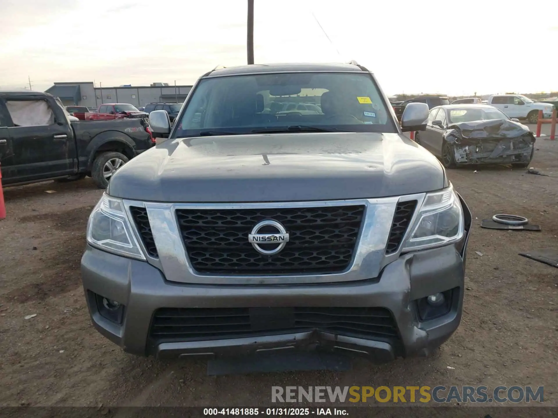 13 Фотография поврежденного автомобиля JN8AY2ND7LX015227 NISSAN ARMADA 2020