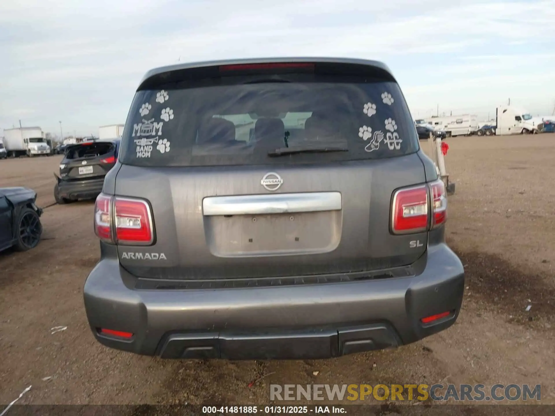 17 Фотография поврежденного автомобиля JN8AY2ND7LX015227 NISSAN ARMADA 2020