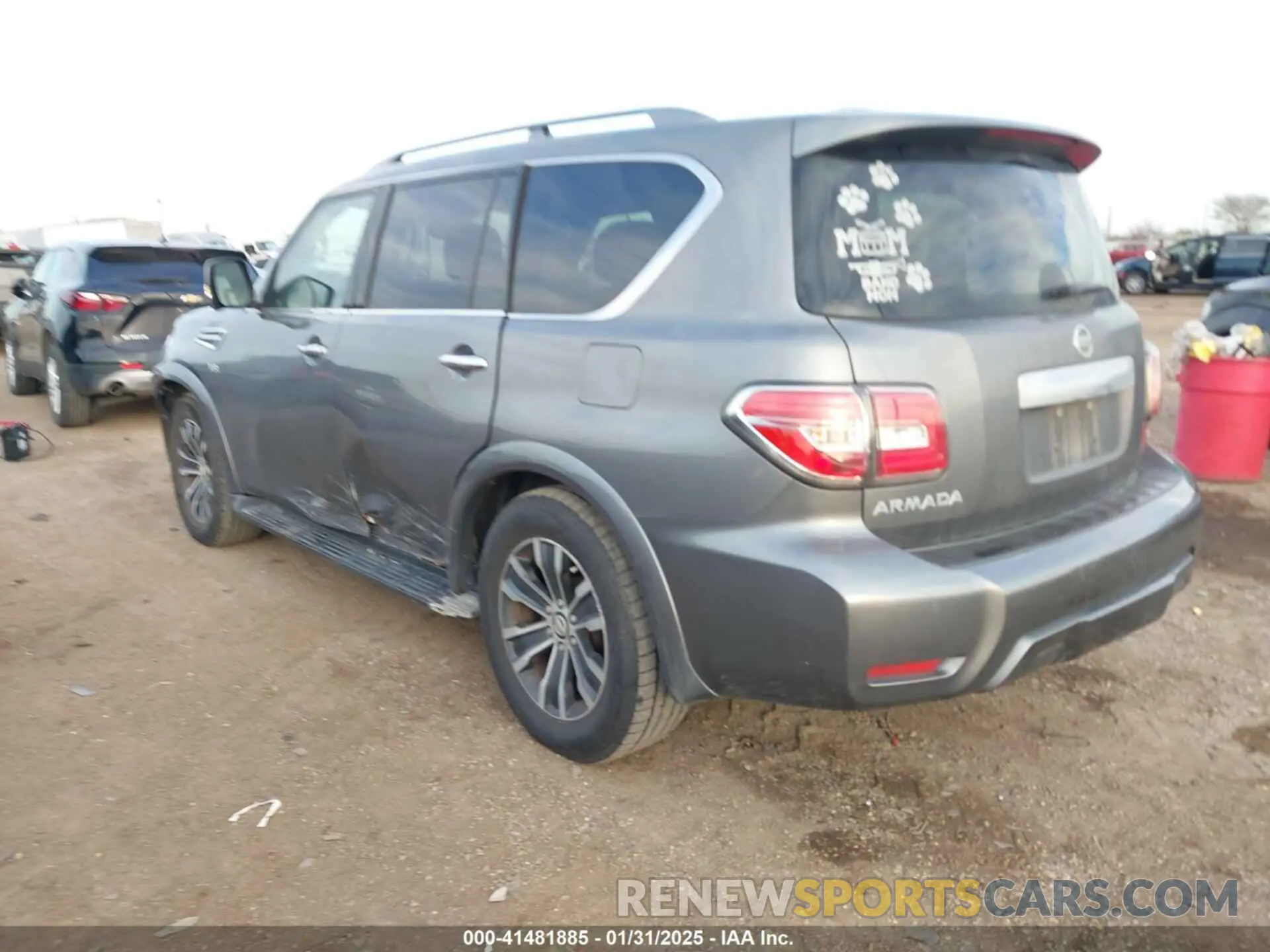 3 Фотография поврежденного автомобиля JN8AY2ND7LX015227 NISSAN ARMADA 2020