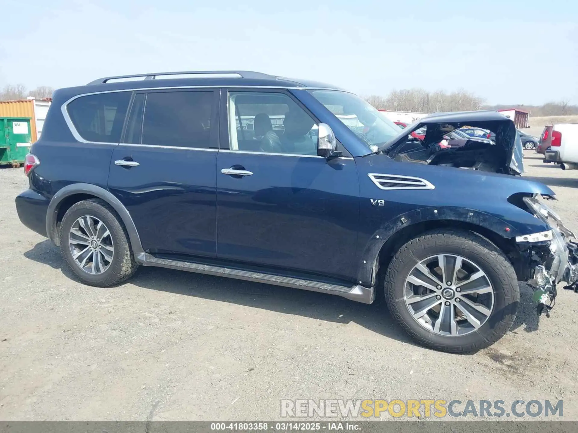 14 Фотография поврежденного автомобиля JN8AY2NDXLX017988 NISSAN ARMADA 2020