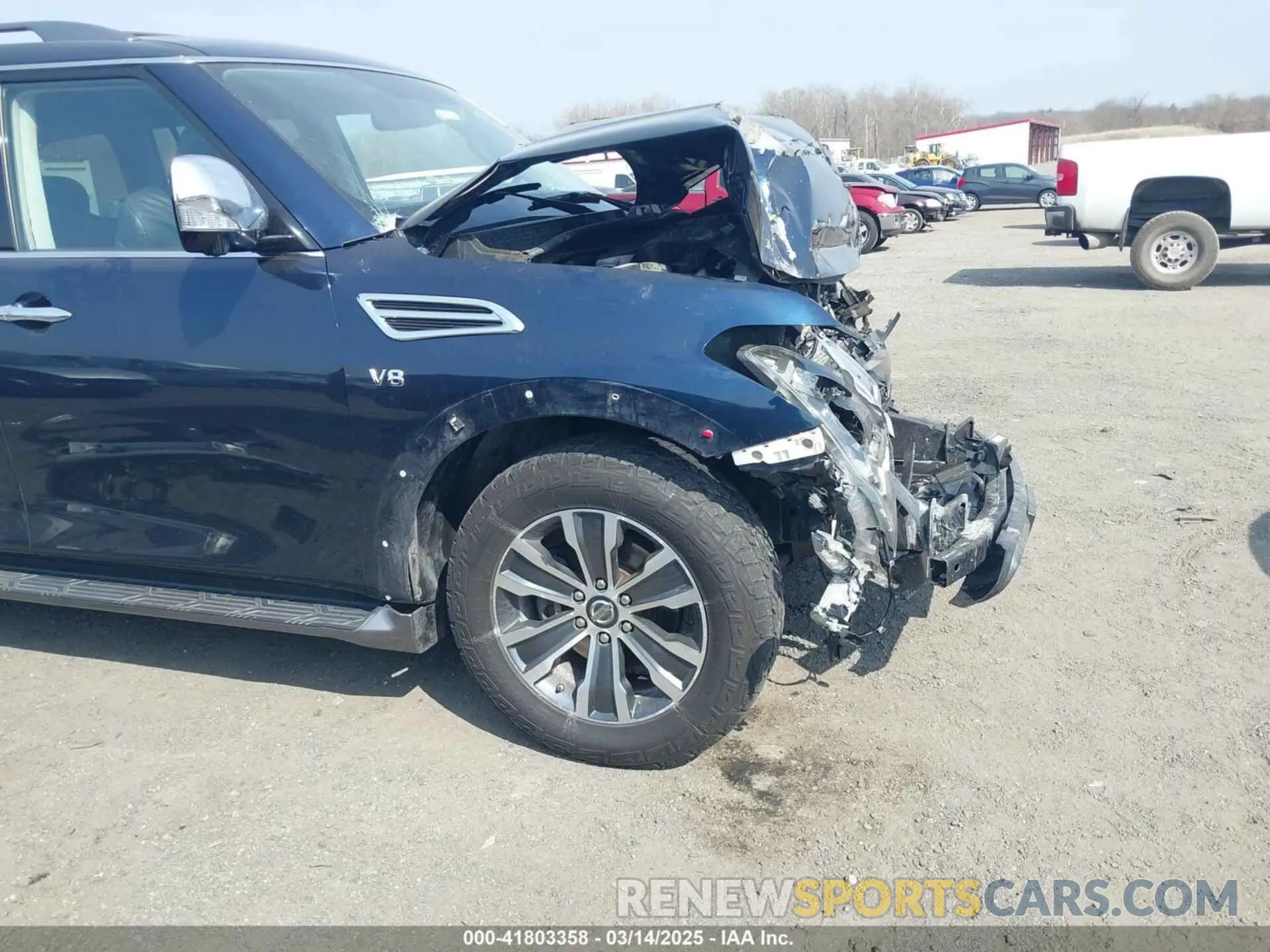 6 Фотография поврежденного автомобиля JN8AY2NDXLX017988 NISSAN ARMADA 2020