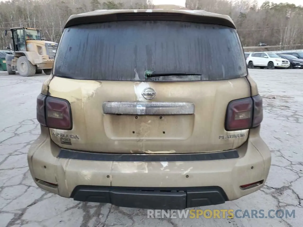 6 Photograph of a damaged car JN8AY2NE8L9782355 NISSAN ARMADA 2020