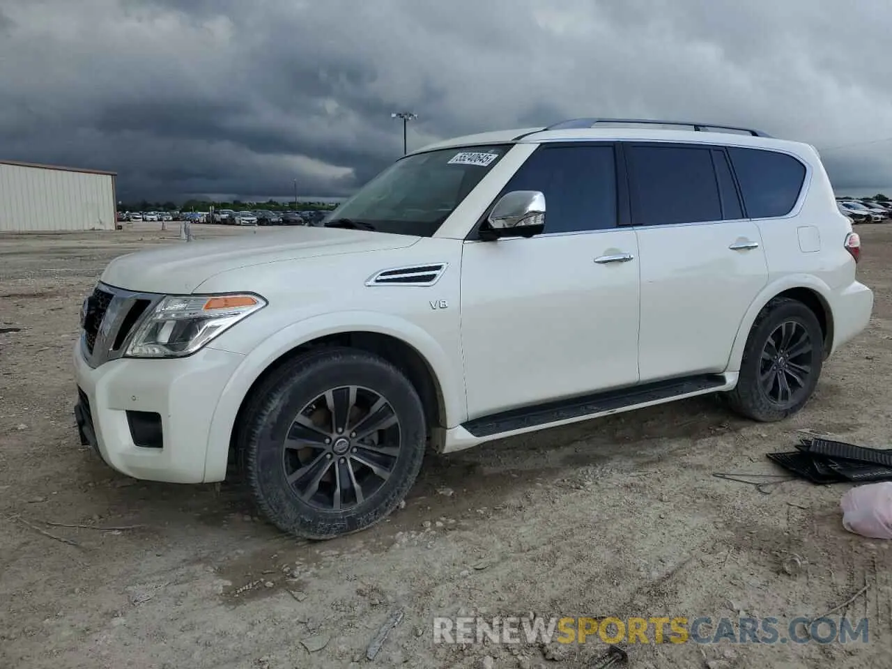1 Photograph of a damaged car JN8AY2NF6L9360075 NISSAN ARMADA 2020