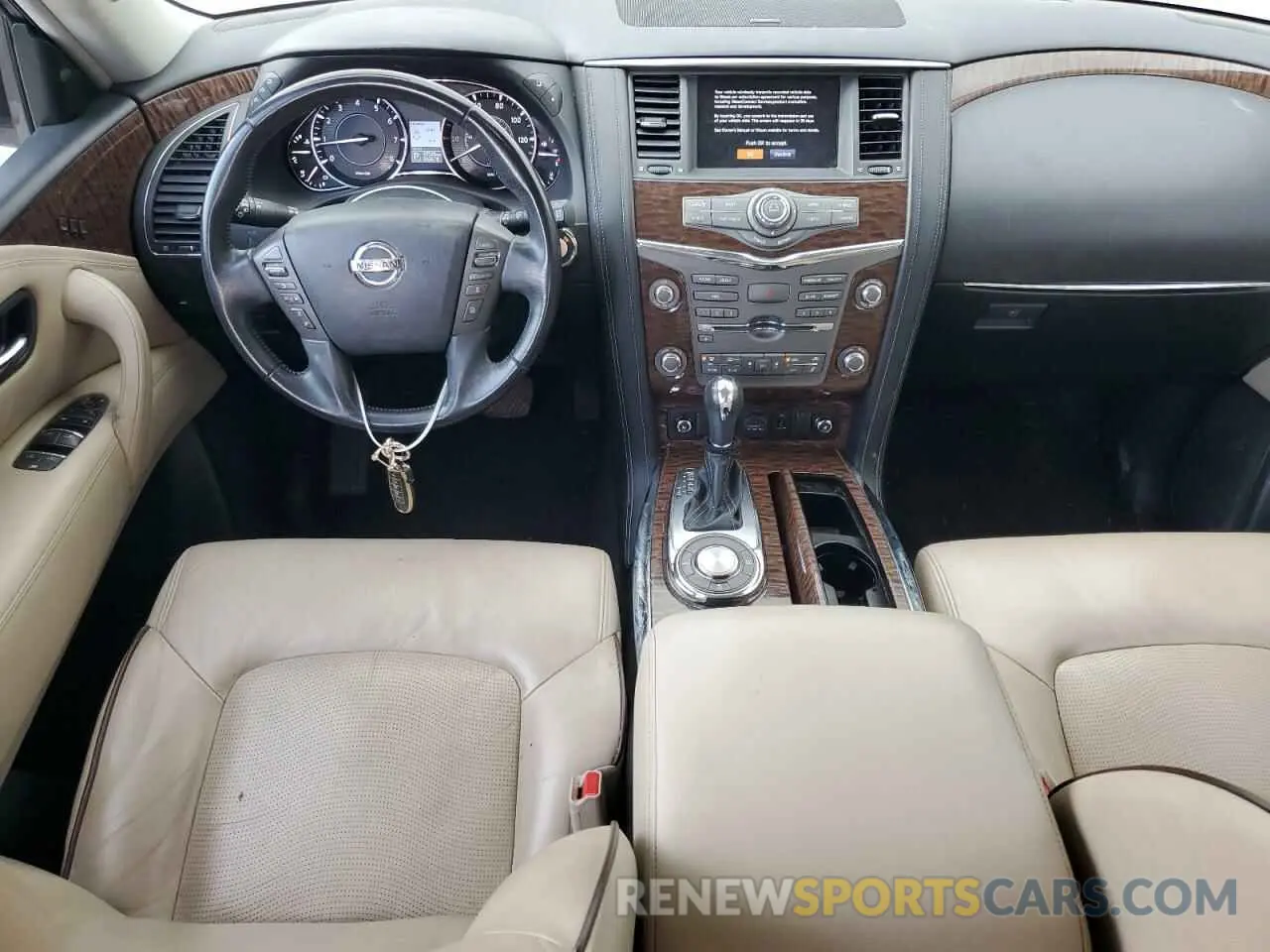 8 Photograph of a damaged car JN8AY2NF6L9360075 NISSAN ARMADA 2020
