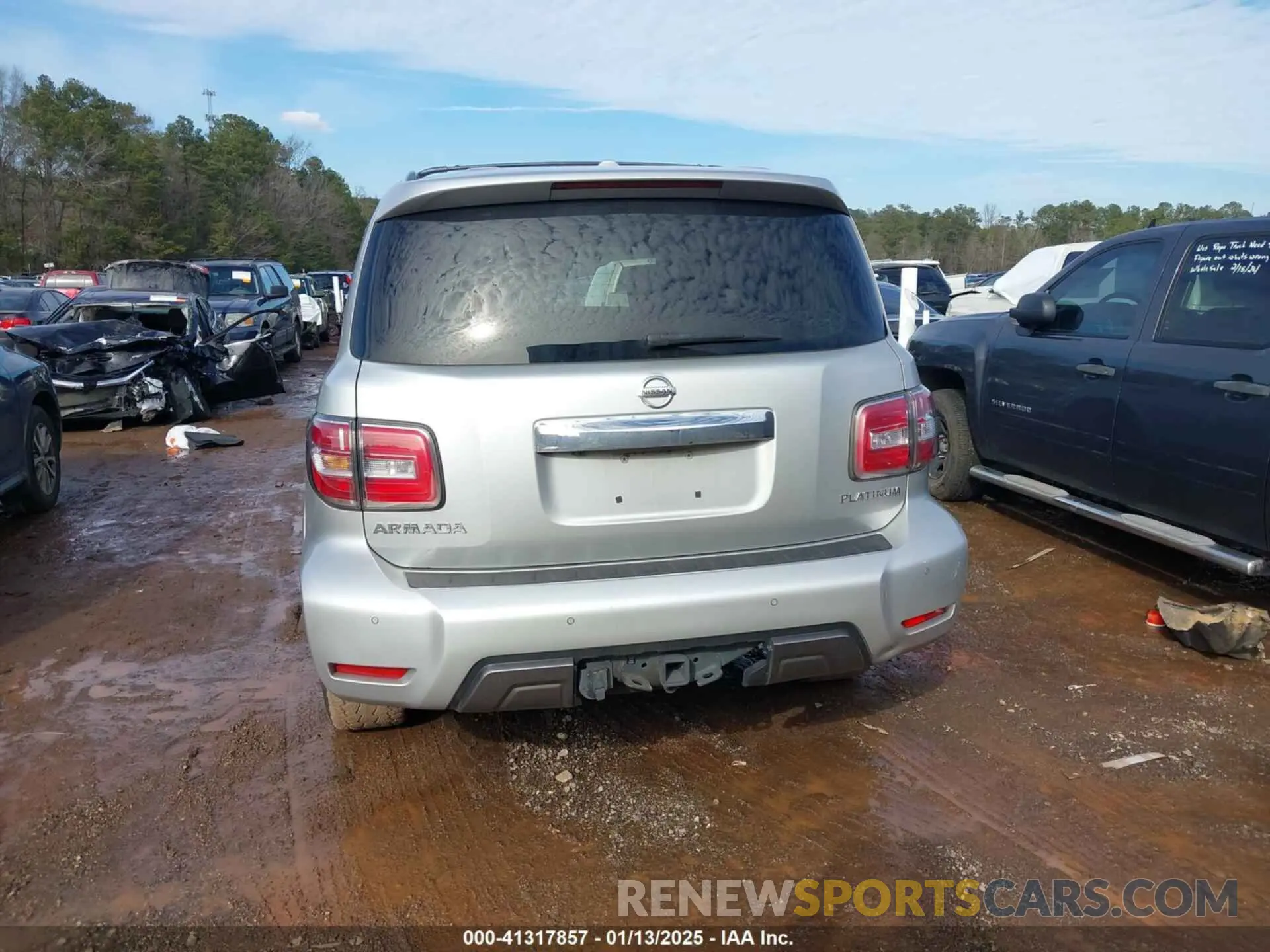 15 Photograph of a damaged car JN8AY2NF6L9360609 NISSAN ARMADA 2020