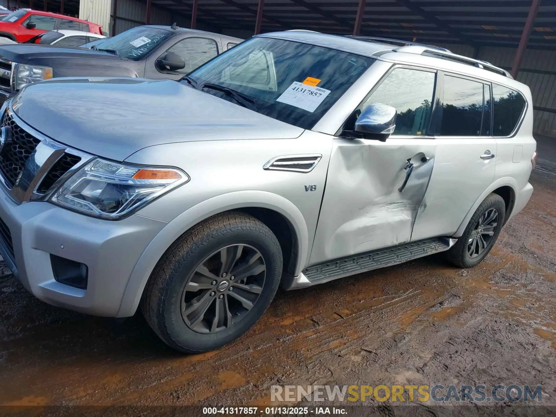 6 Photograph of a damaged car JN8AY2NF6L9360609 NISSAN ARMADA 2020