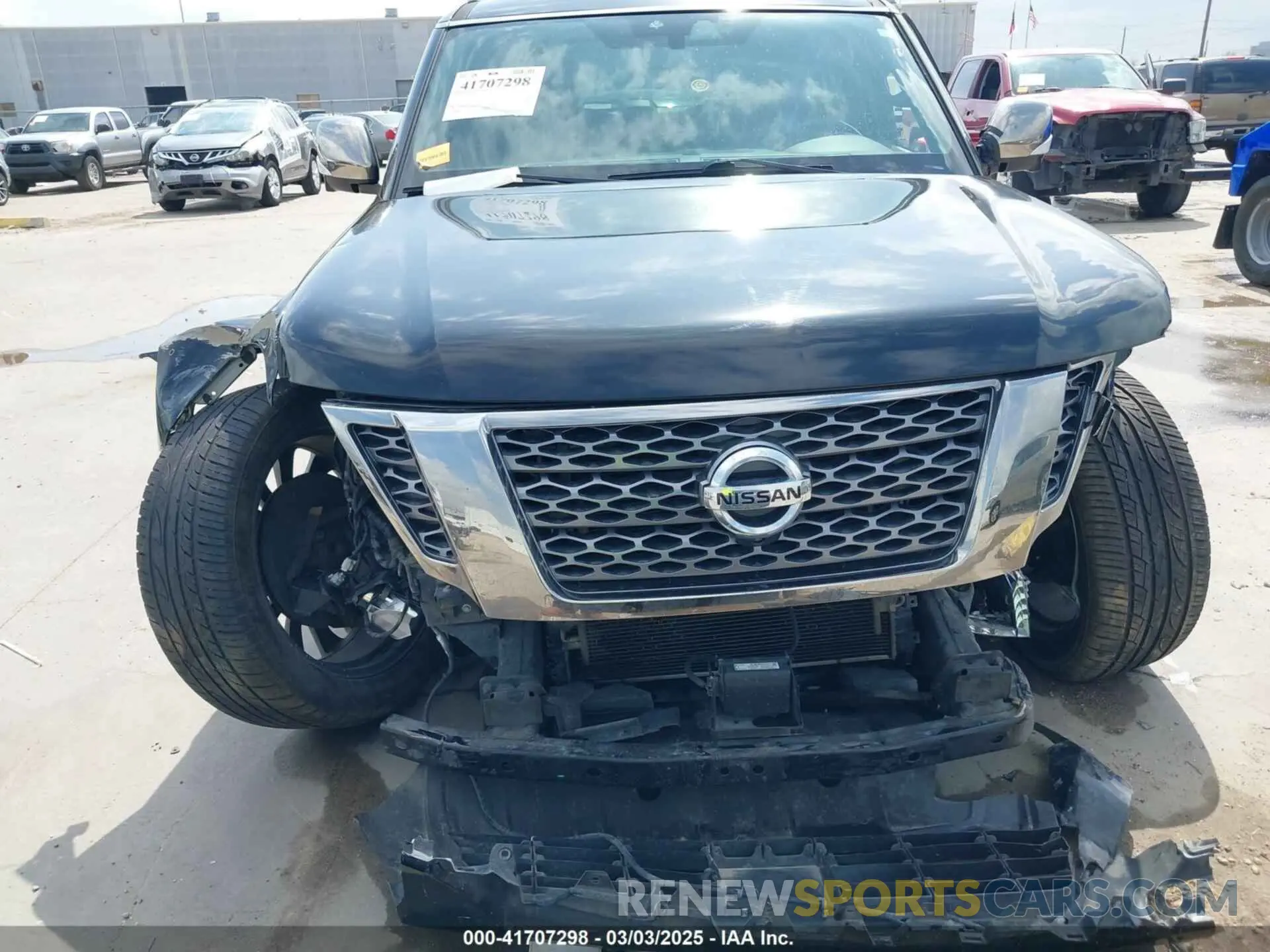 13 Photograph of a damaged car JN8AY2NF9L9360524 NISSAN ARMADA 2020
