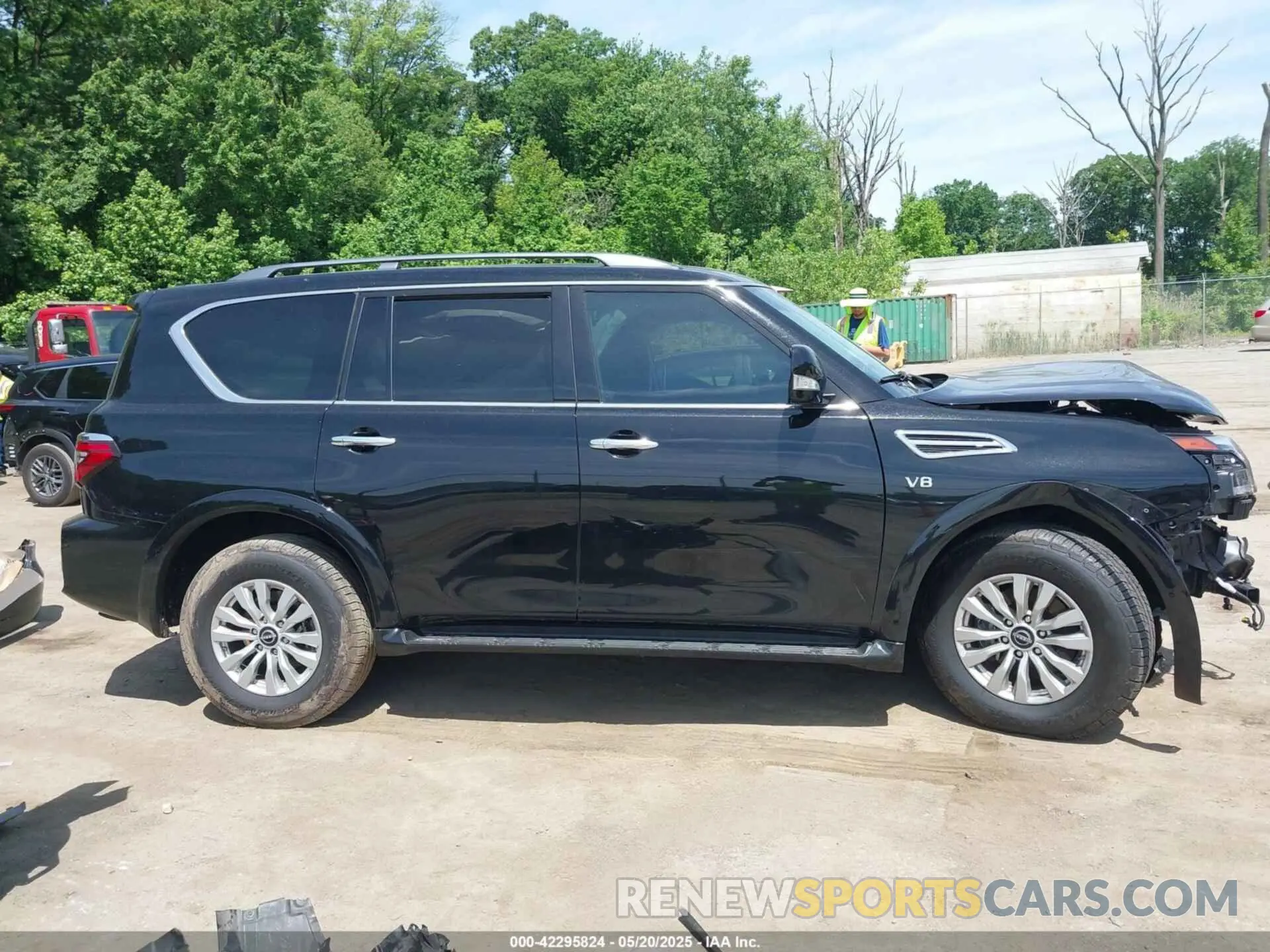 12 Фотография поврежденного автомобиля JN8AY2AC6M9147642 NISSAN ARMADA 2021