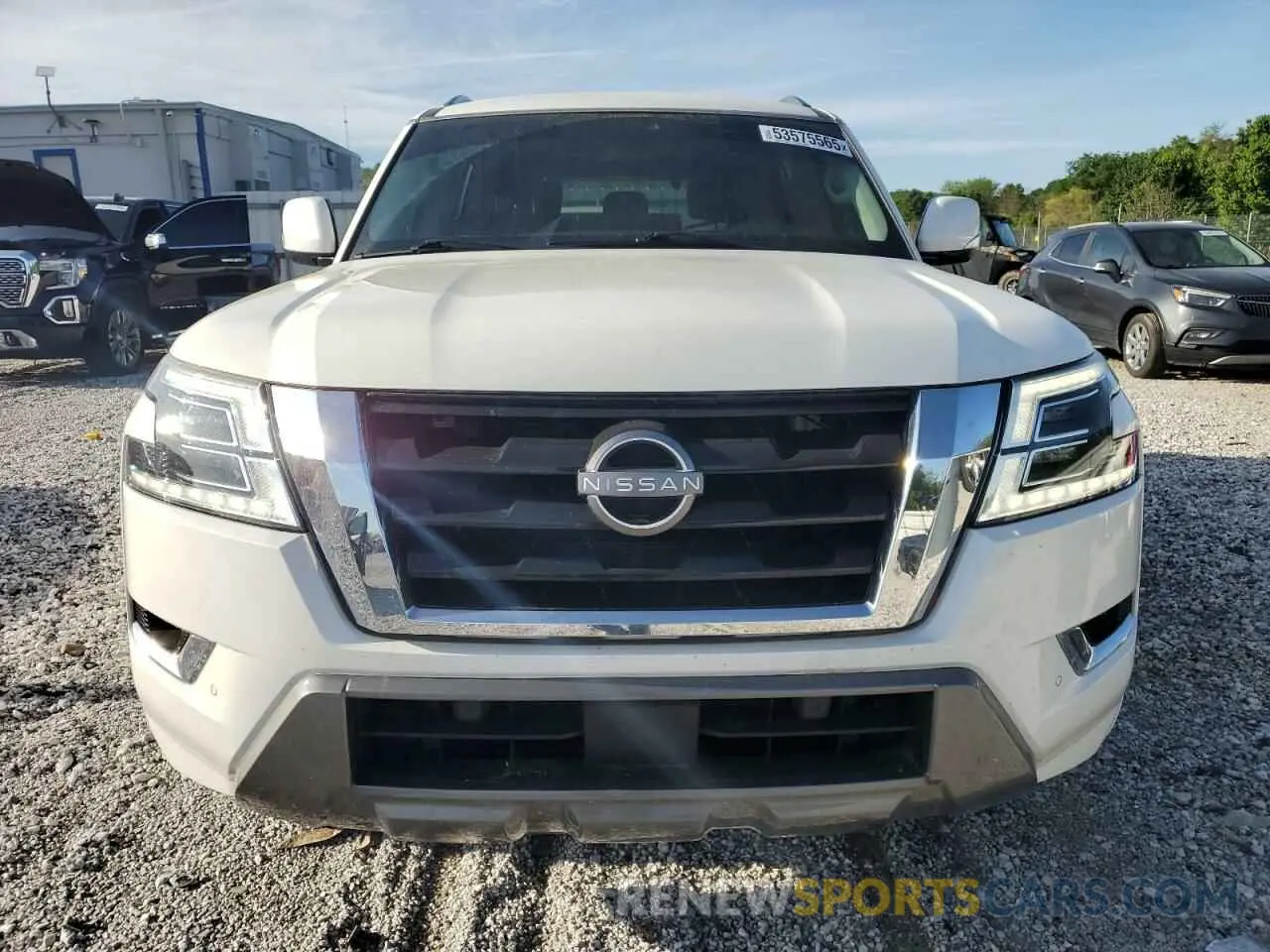 5 Photograph of a damaged car JN8AY2AC6M9148046 NISSAN ARMADA 2021