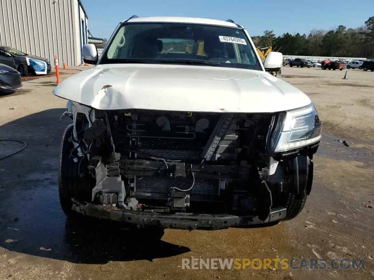 5 Photograph of a damaged car JN8AY2AD4M9662695 NISSAN ARMADA 2021