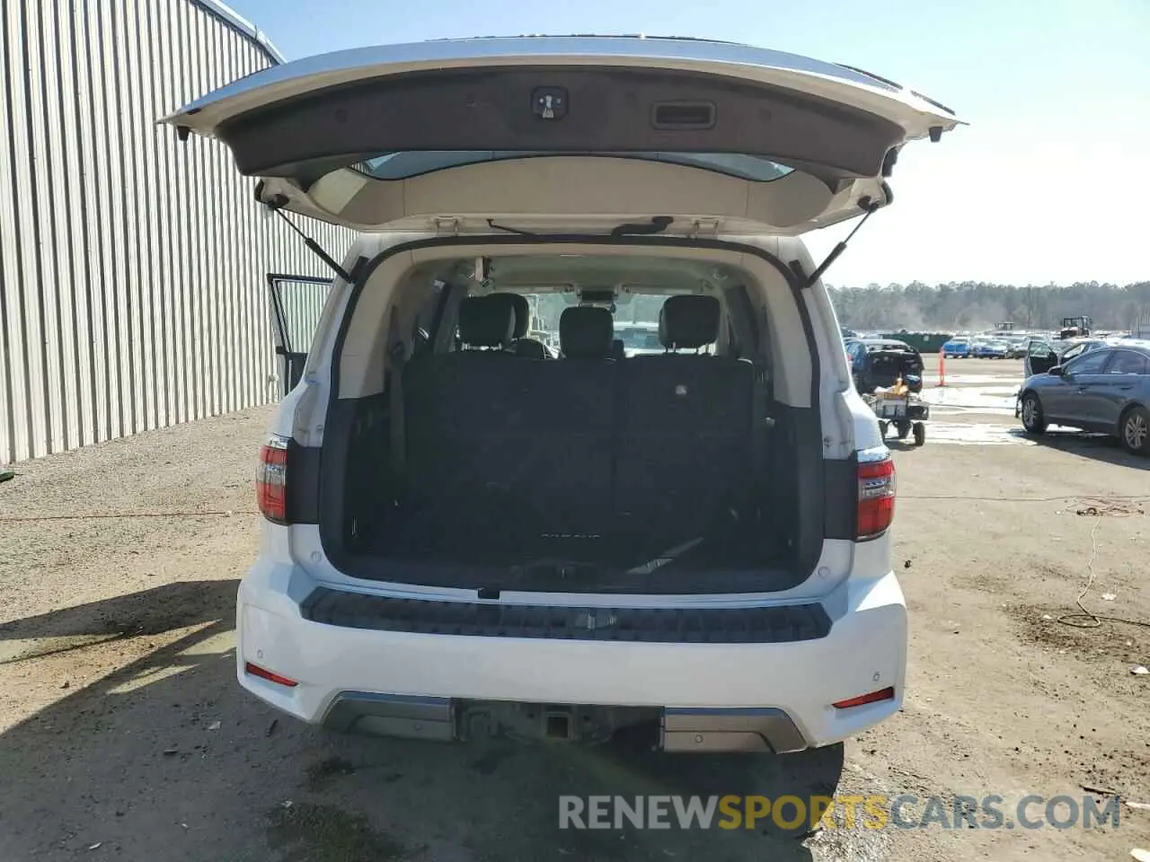 6 Photograph of a damaged car JN8AY2AD4M9662695 NISSAN ARMADA 2021
