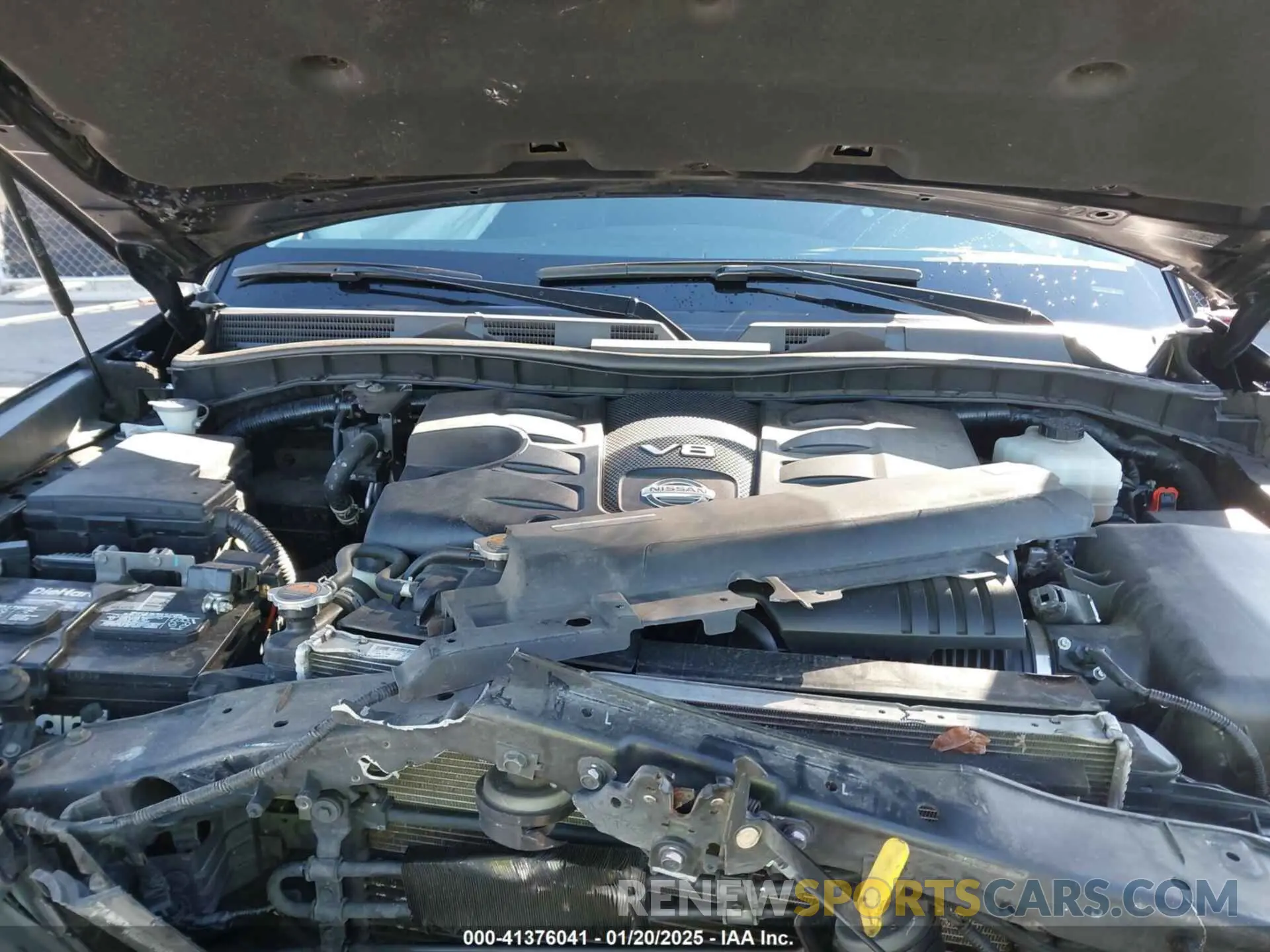 10 Фотография поврежденного автомобиля JN8AY2BA1M9370040 NISSAN ARMADA 2021
