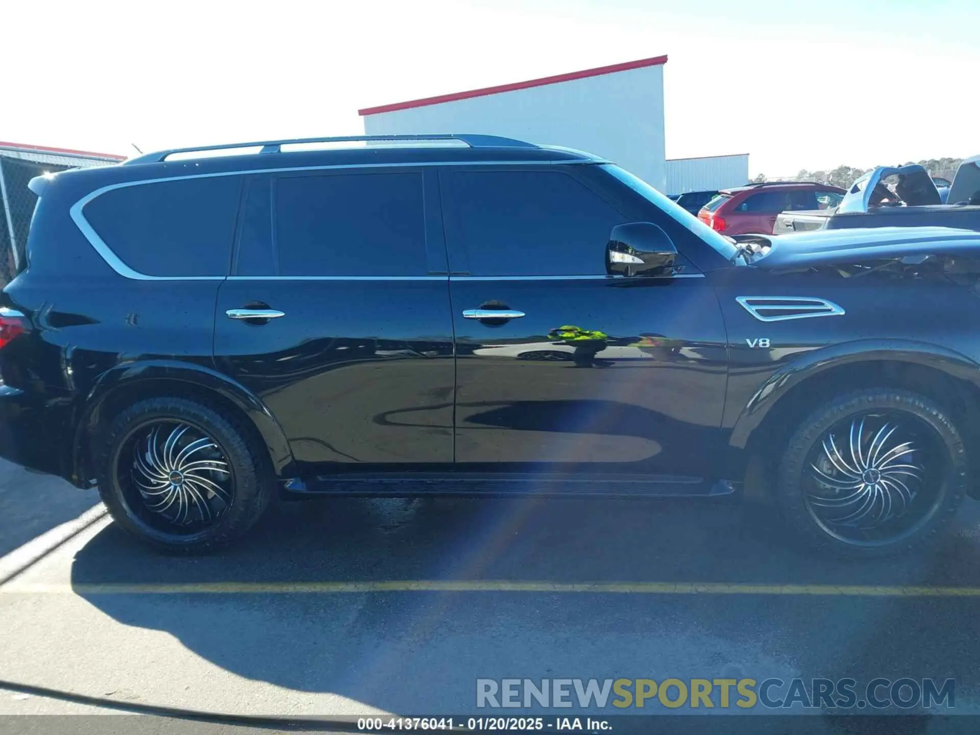 13 Фотография поврежденного автомобиля JN8AY2BA1M9370040 NISSAN ARMADA 2021