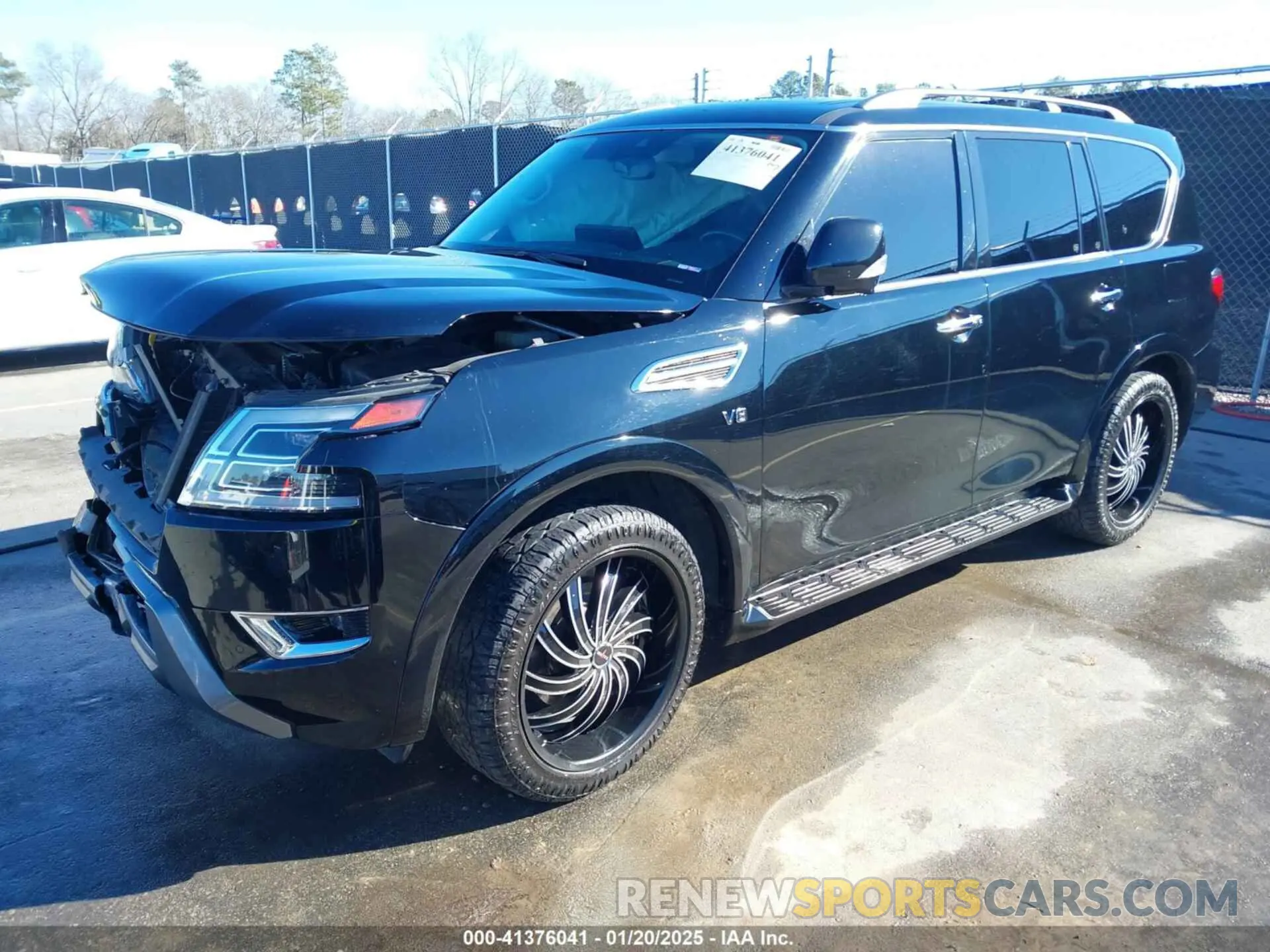 2 Фотография поврежденного автомобиля JN8AY2BA1M9370040 NISSAN ARMADA 2021