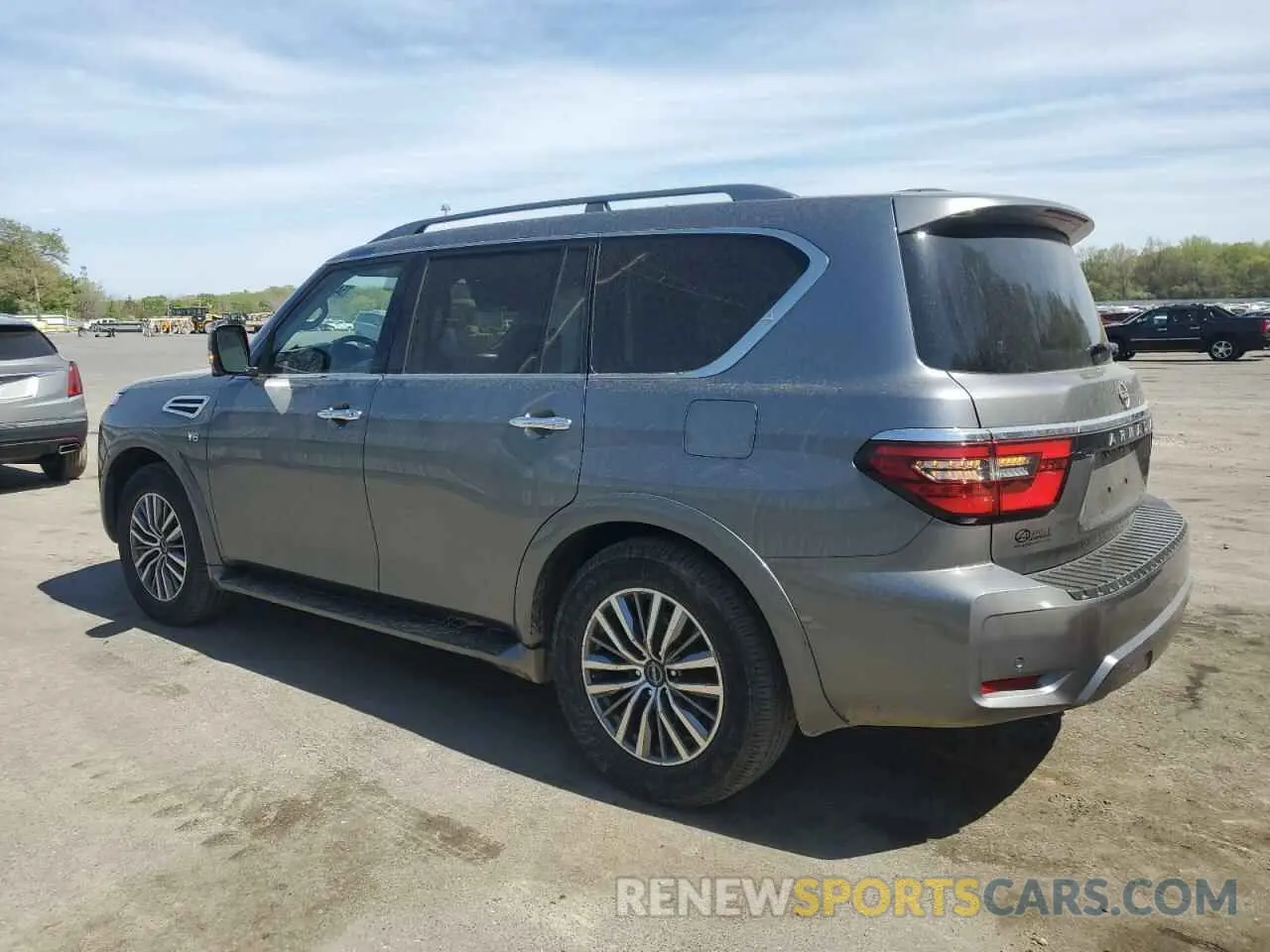 2 Photograph of a damaged car JN8AY2BA7M9371080 NISSAN ARMADA 2021
