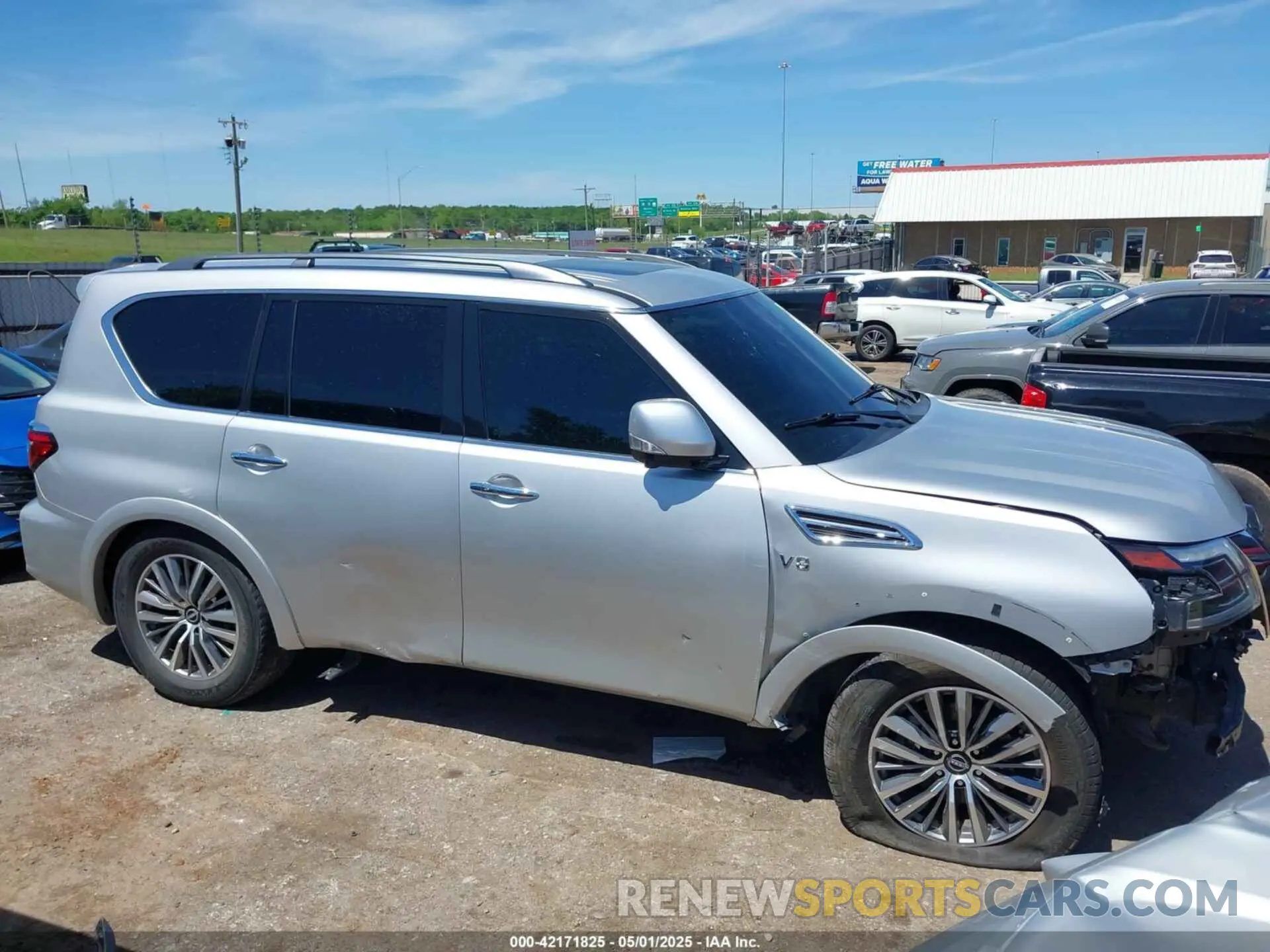 14 Photograph of a damaged car JN8AY2BA7M9371404 NISSAN ARMADA 2021