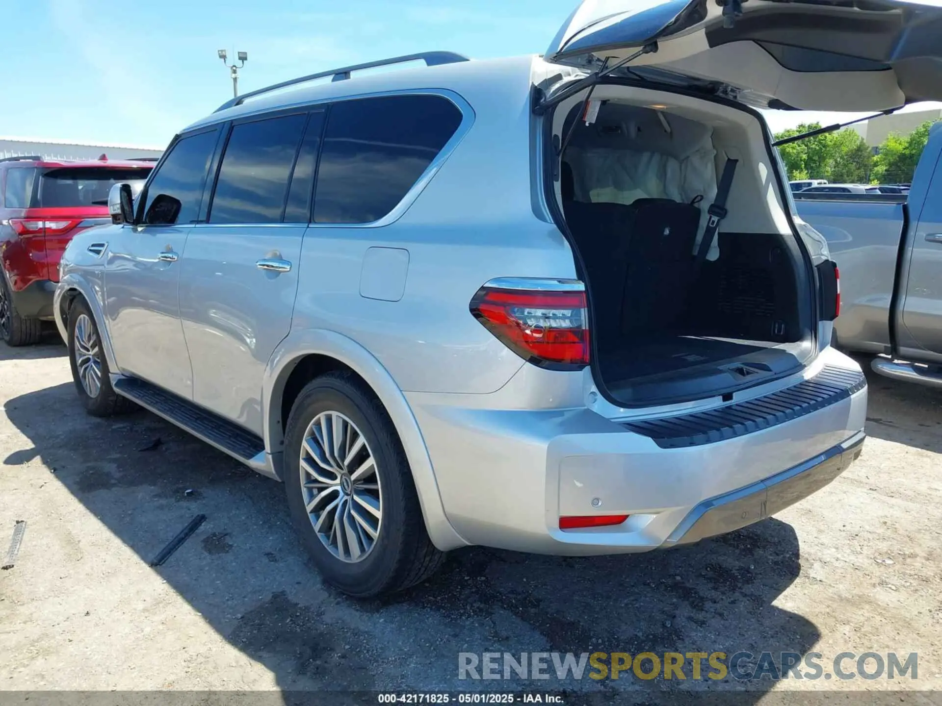 3 Photograph of a damaged car JN8AY2BA7M9371404 NISSAN ARMADA 2021