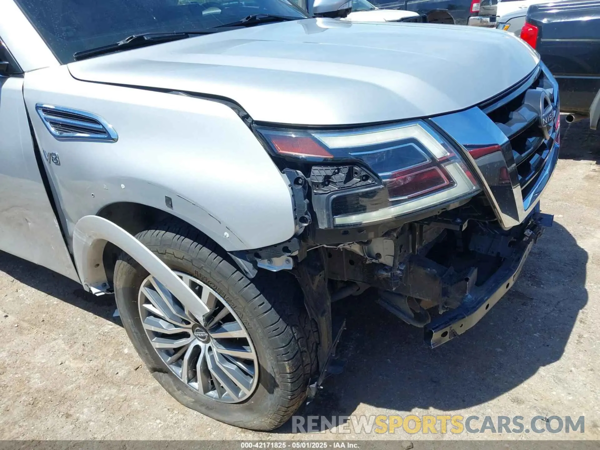 6 Photograph of a damaged car JN8AY2BA7M9371404 NISSAN ARMADA 2021