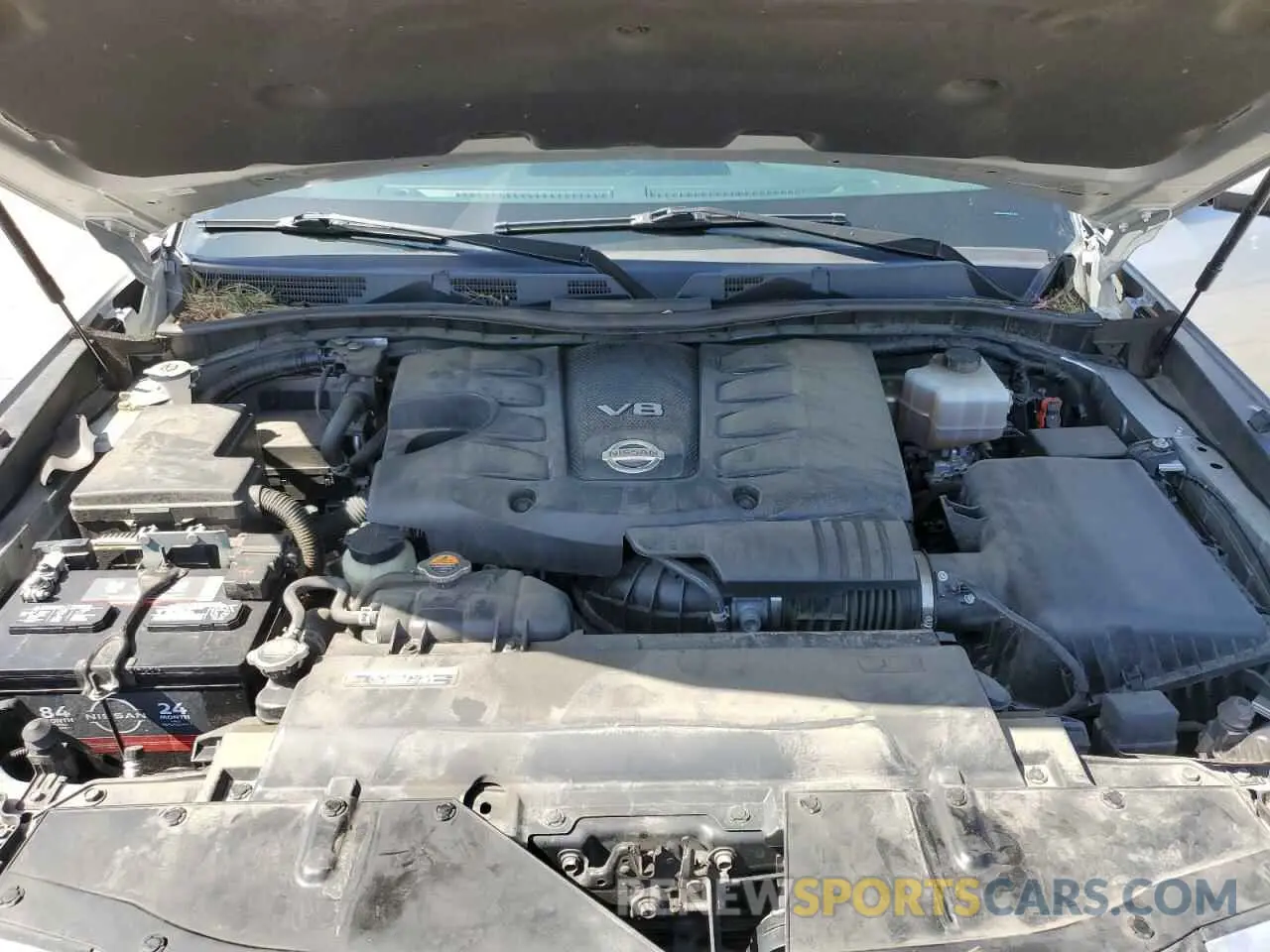 12 Photograph of a damaged car JN8AY2BAXM9374569 NISSAN ARMADA 2021