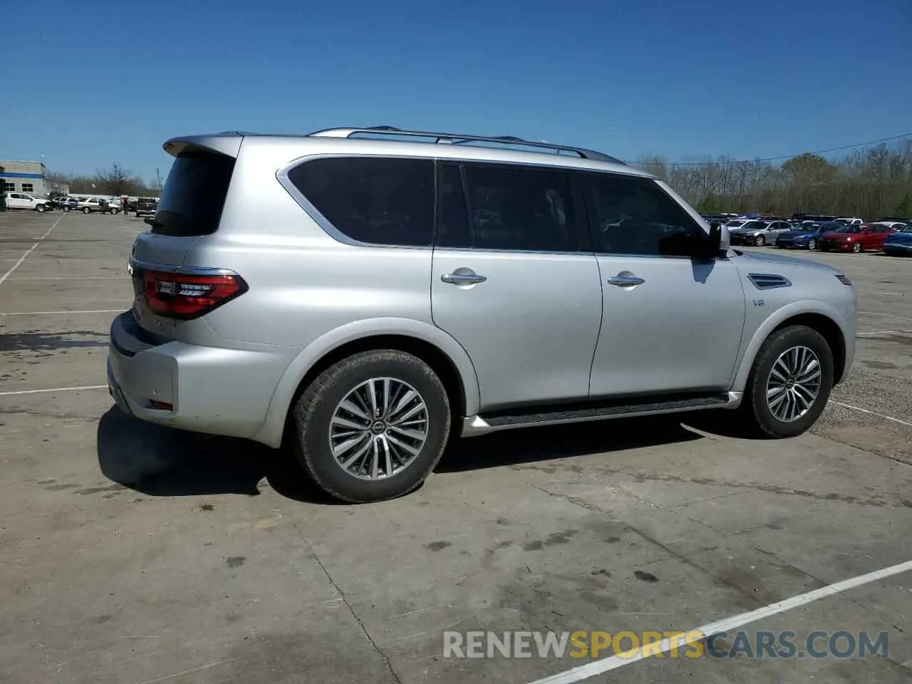 3 Photograph of a damaged car JN8AY2BAXM9374569 NISSAN ARMADA 2021