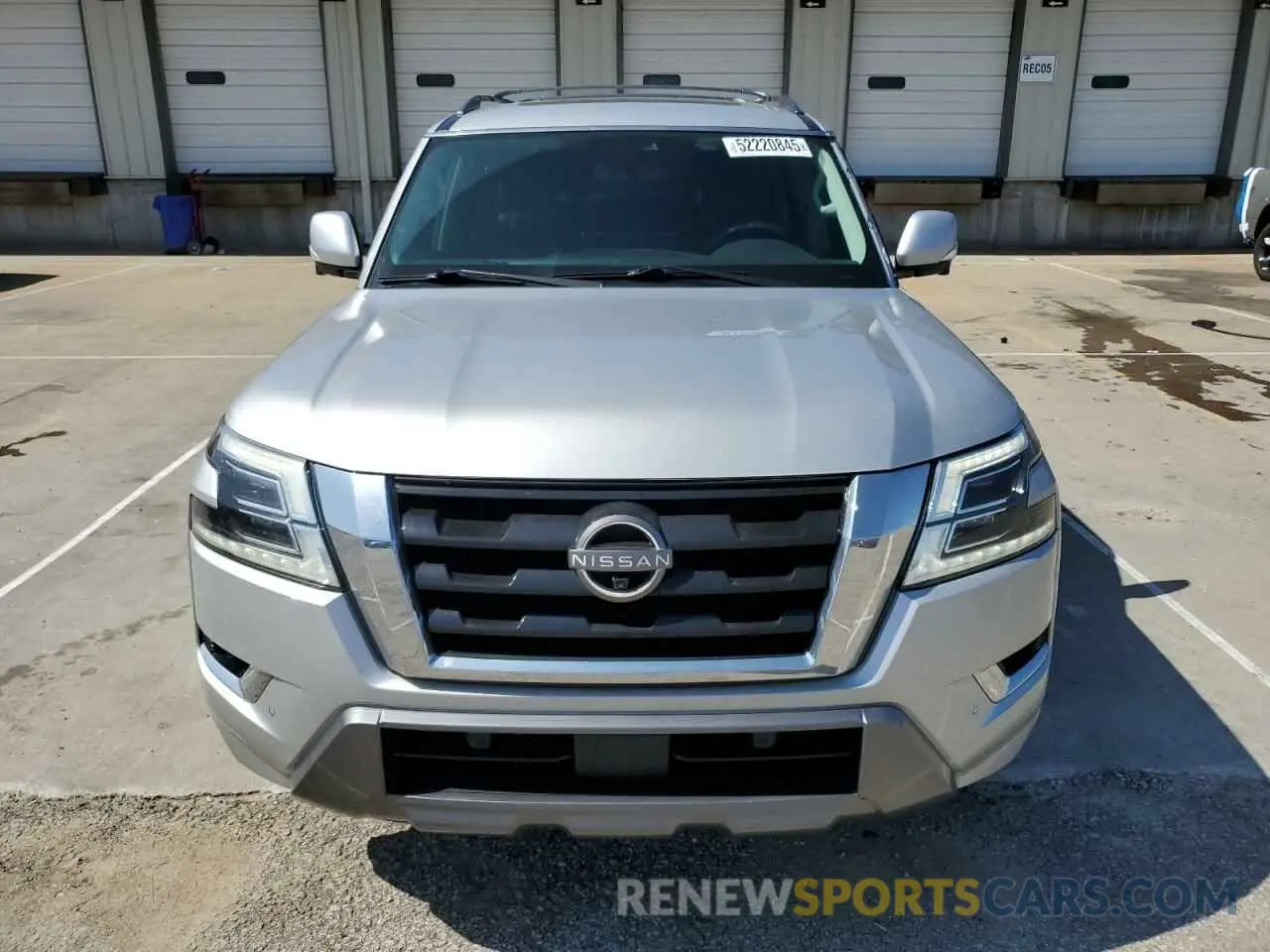5 Photograph of a damaged car JN8AY2BAXM9374569 NISSAN ARMADA 2021