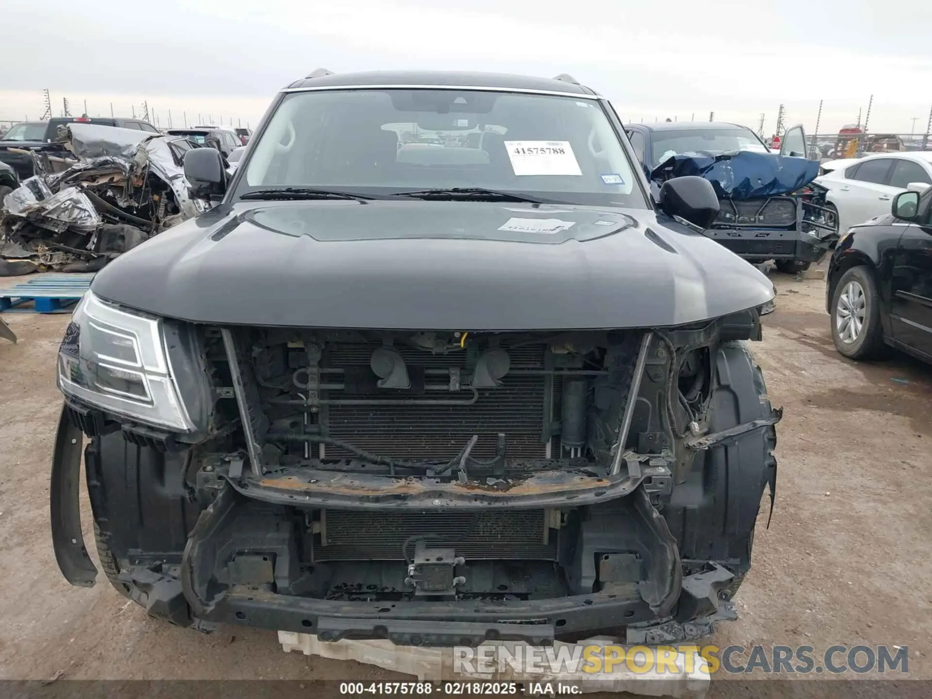 13 Photograph of a damaged car JN8AY2BB4M9792540 NISSAN ARMADA 2021