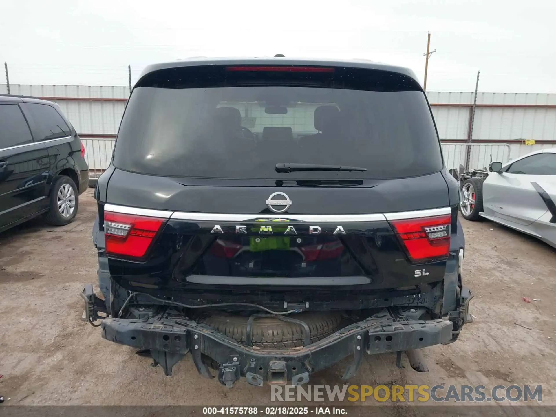 17 Photograph of a damaged car JN8AY2BB4M9792540 NISSAN ARMADA 2021
