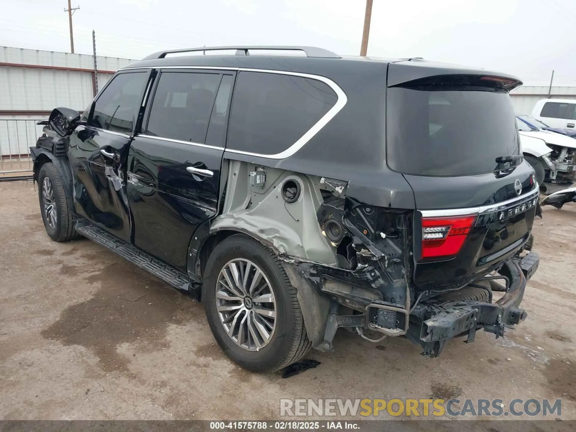 3 Photograph of a damaged car JN8AY2BB4M9792540 NISSAN ARMADA 2021