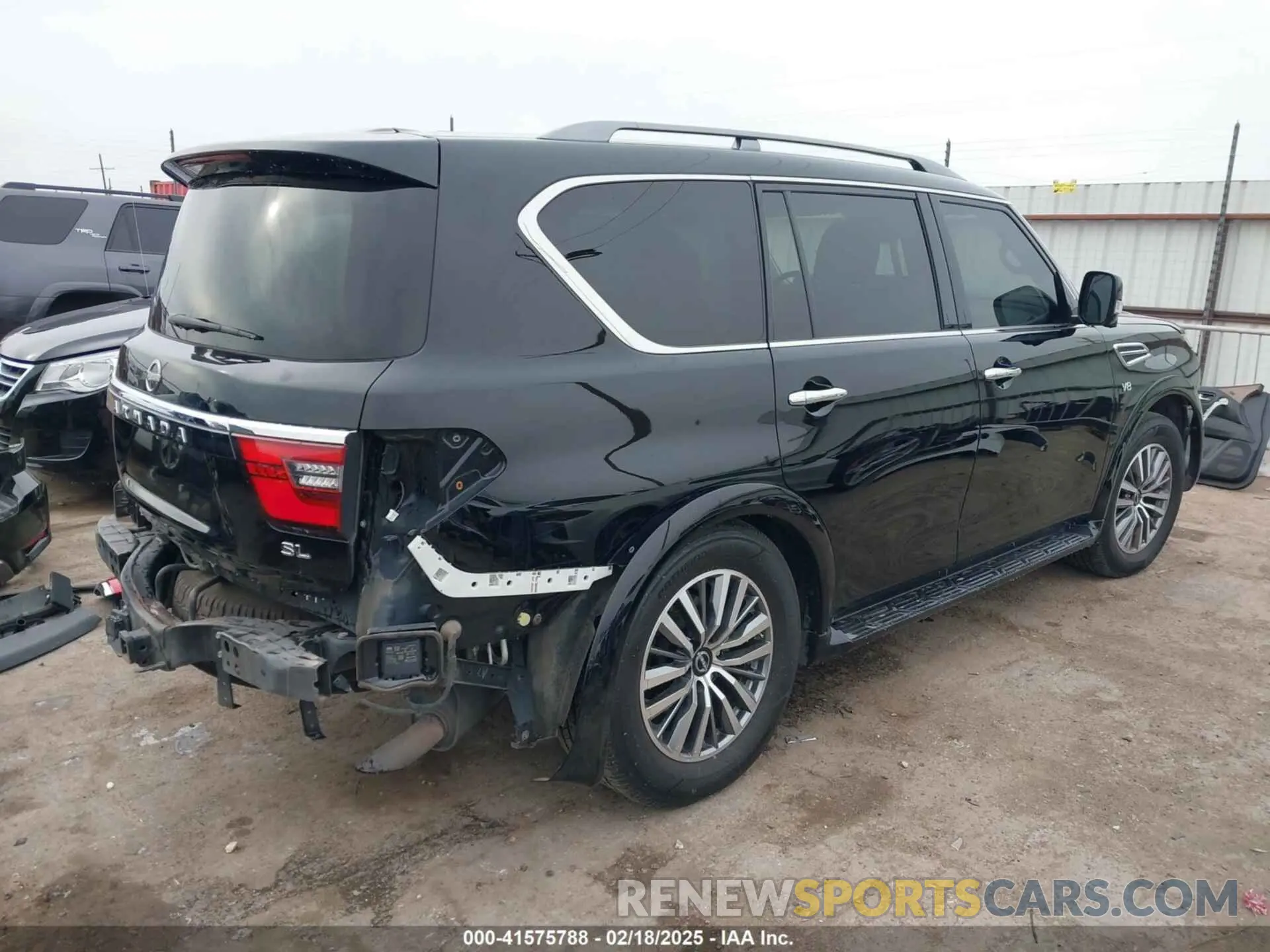 4 Photograph of a damaged car JN8AY2BB4M9792540 NISSAN ARMADA 2021