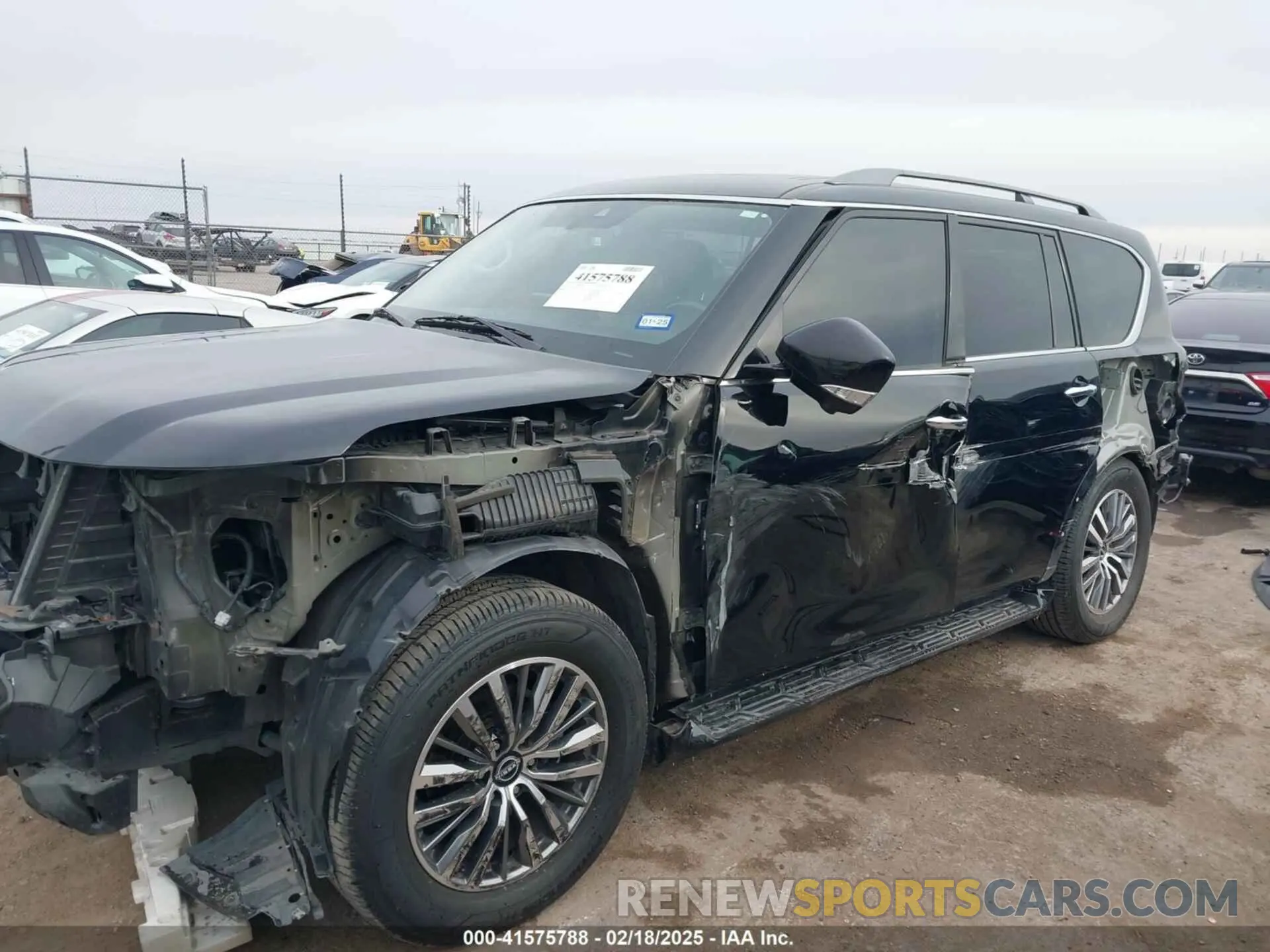 6 Photograph of a damaged car JN8AY2BB4M9792540 NISSAN ARMADA 2021