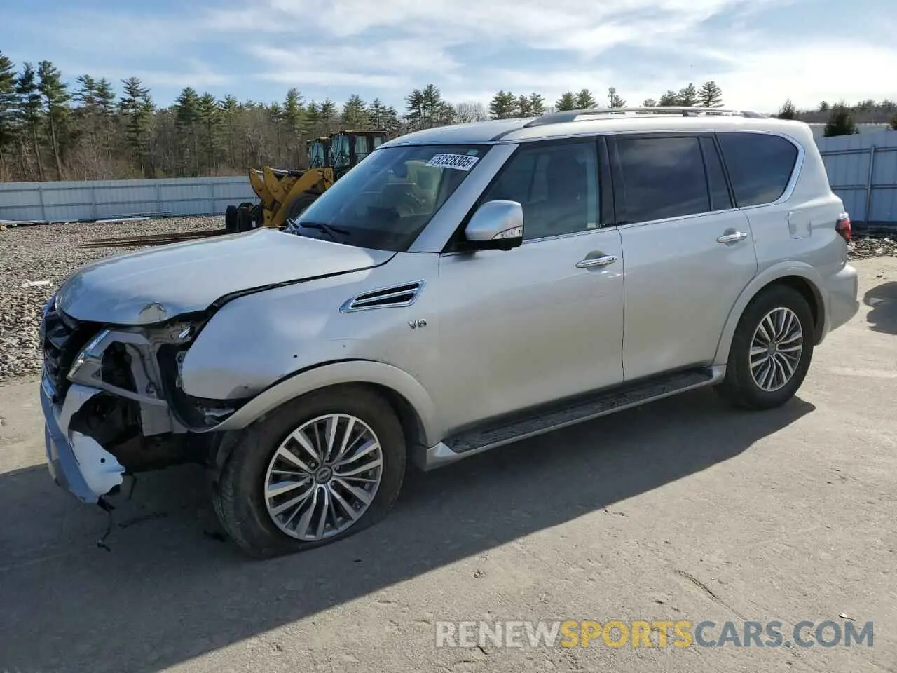 1 Photograph of a damaged car JN8AY2BB6M9792149 NISSAN ARMADA 2021