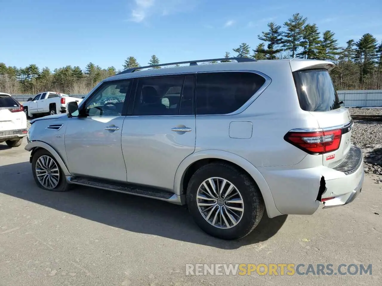 2 Photograph of a damaged car JN8AY2BB6M9792149 NISSAN ARMADA 2021