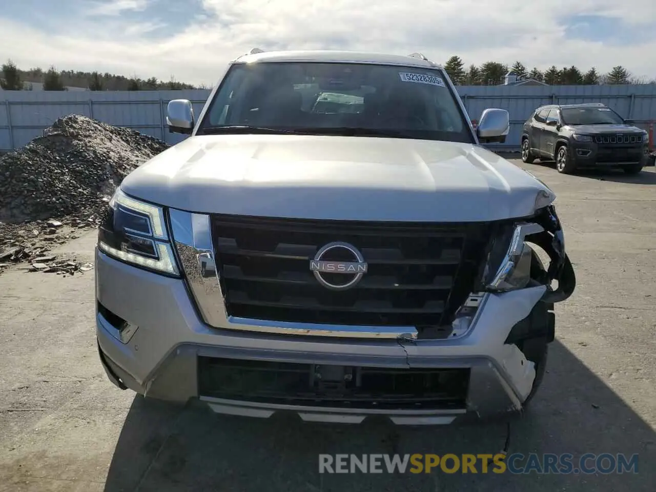 5 Photograph of a damaged car JN8AY2BB6M9792149 NISSAN ARMADA 2021