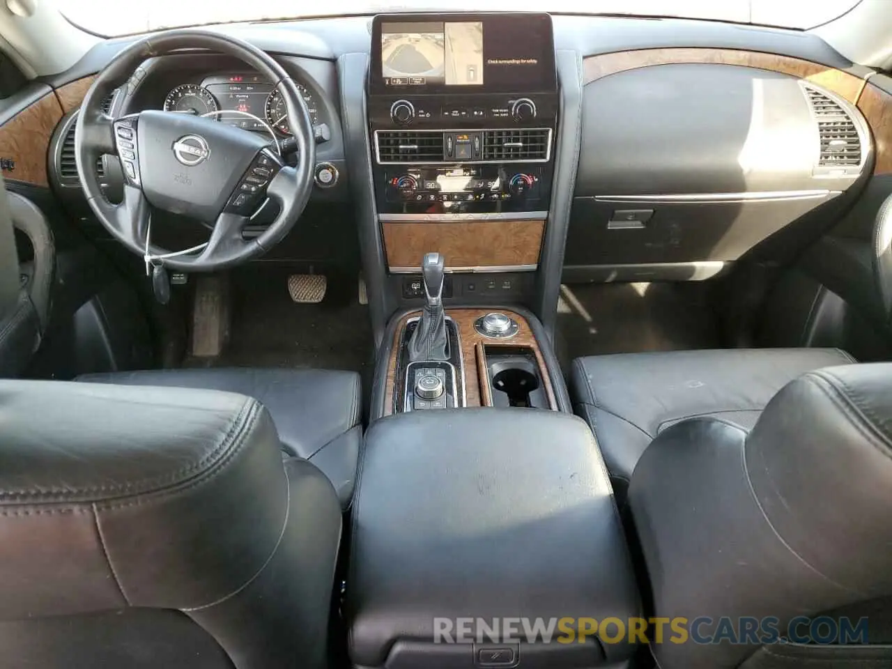 8 Photograph of a damaged car JN8AY2BB6M9792149 NISSAN ARMADA 2021