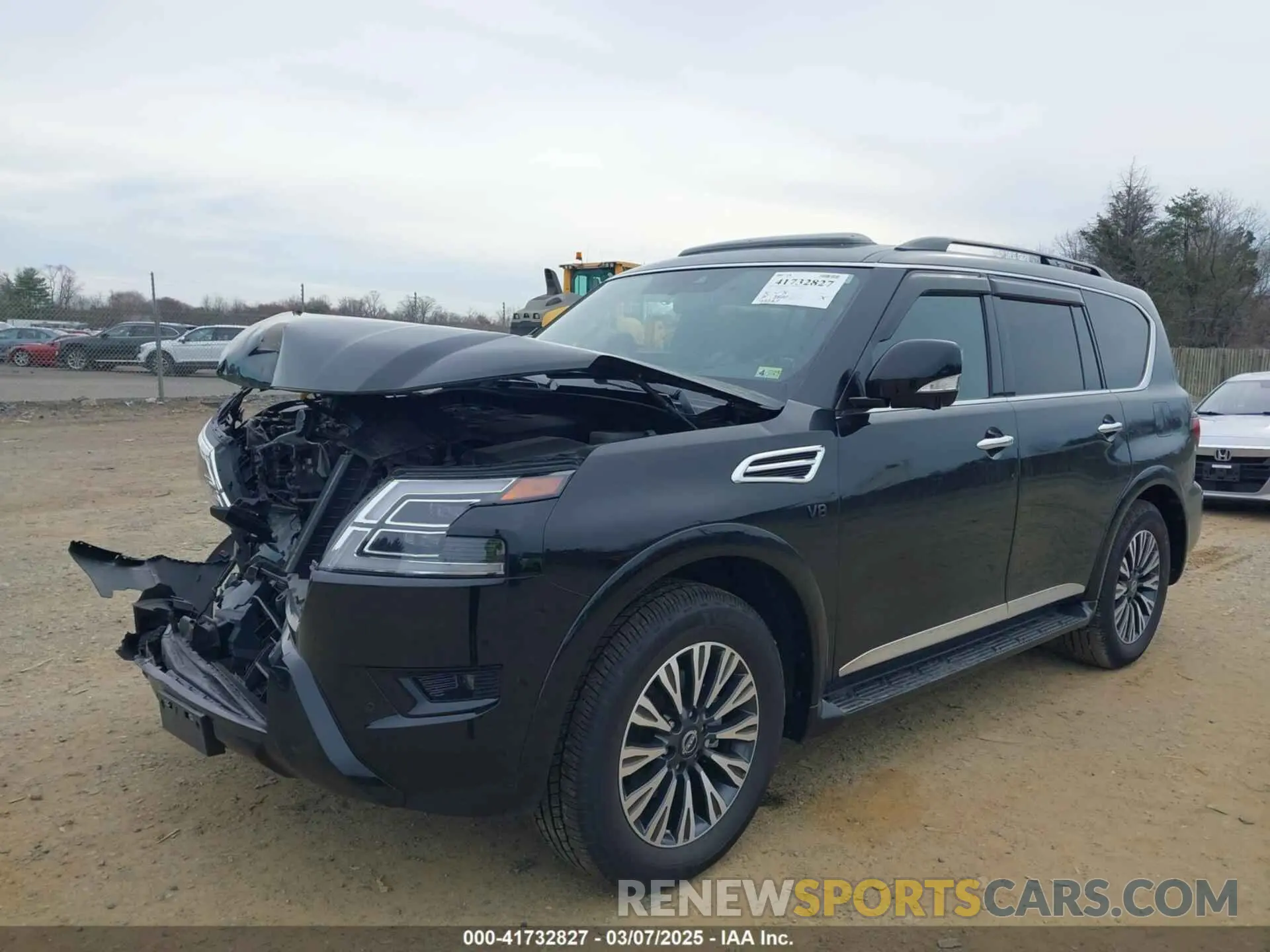 2 Photograph of a damaged car JN8AY2BB8M9790483 NISSAN ARMADA 2021