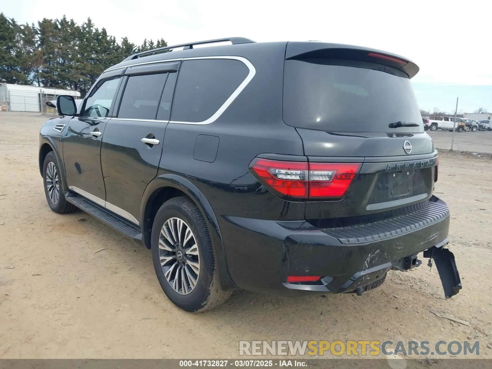 3 Photograph of a damaged car JN8AY2BB8M9790483 NISSAN ARMADA 2021